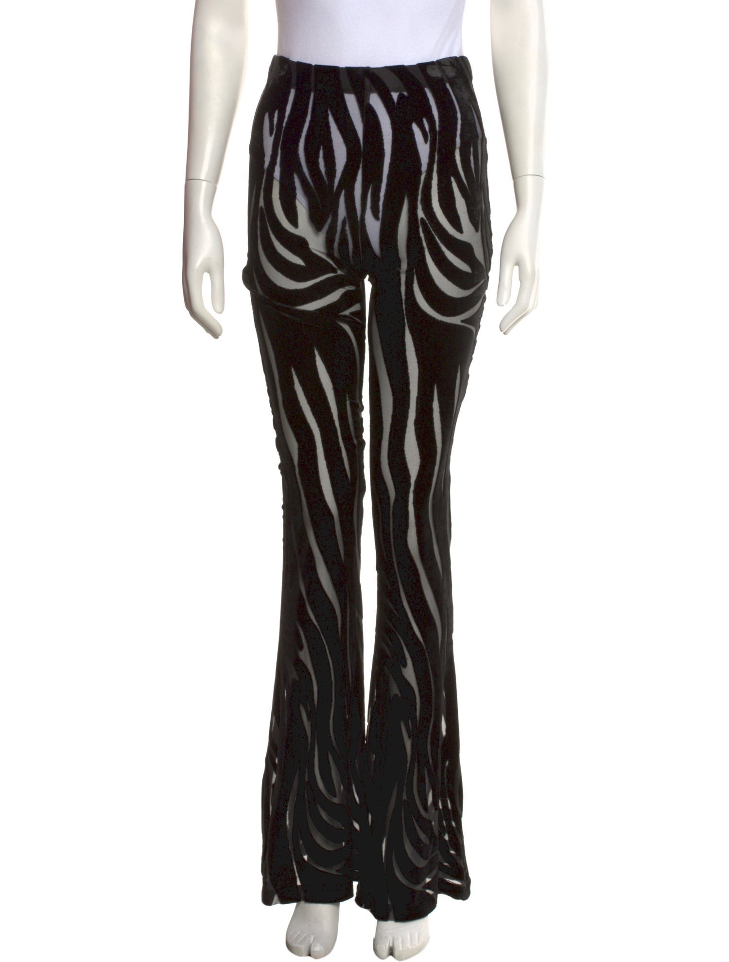 Versace Printed Flared Pants w/ Tags