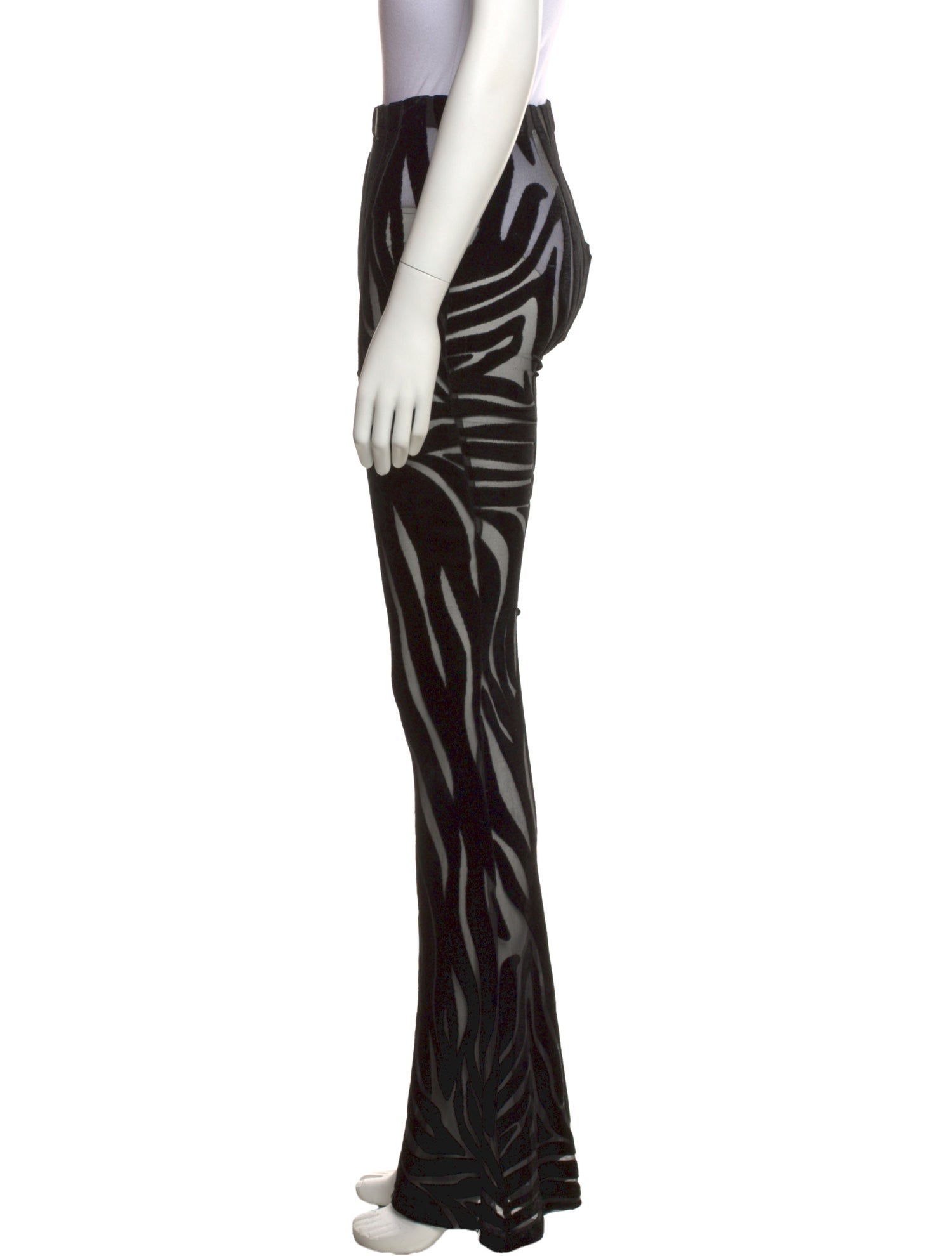 Versace Printed Flared Pants w/ Tags