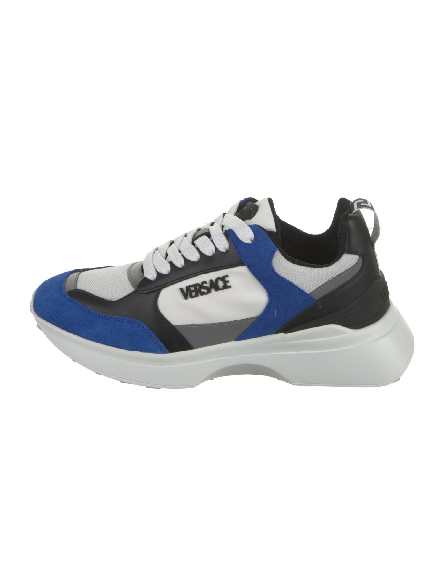 Versace Mesh Colorblock Pattern Sneakers