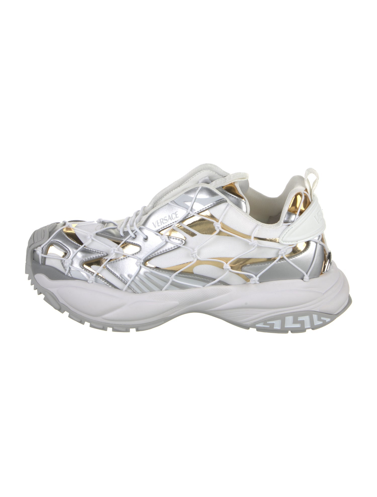 Versace Mesh Patterned Chunky Sneakers