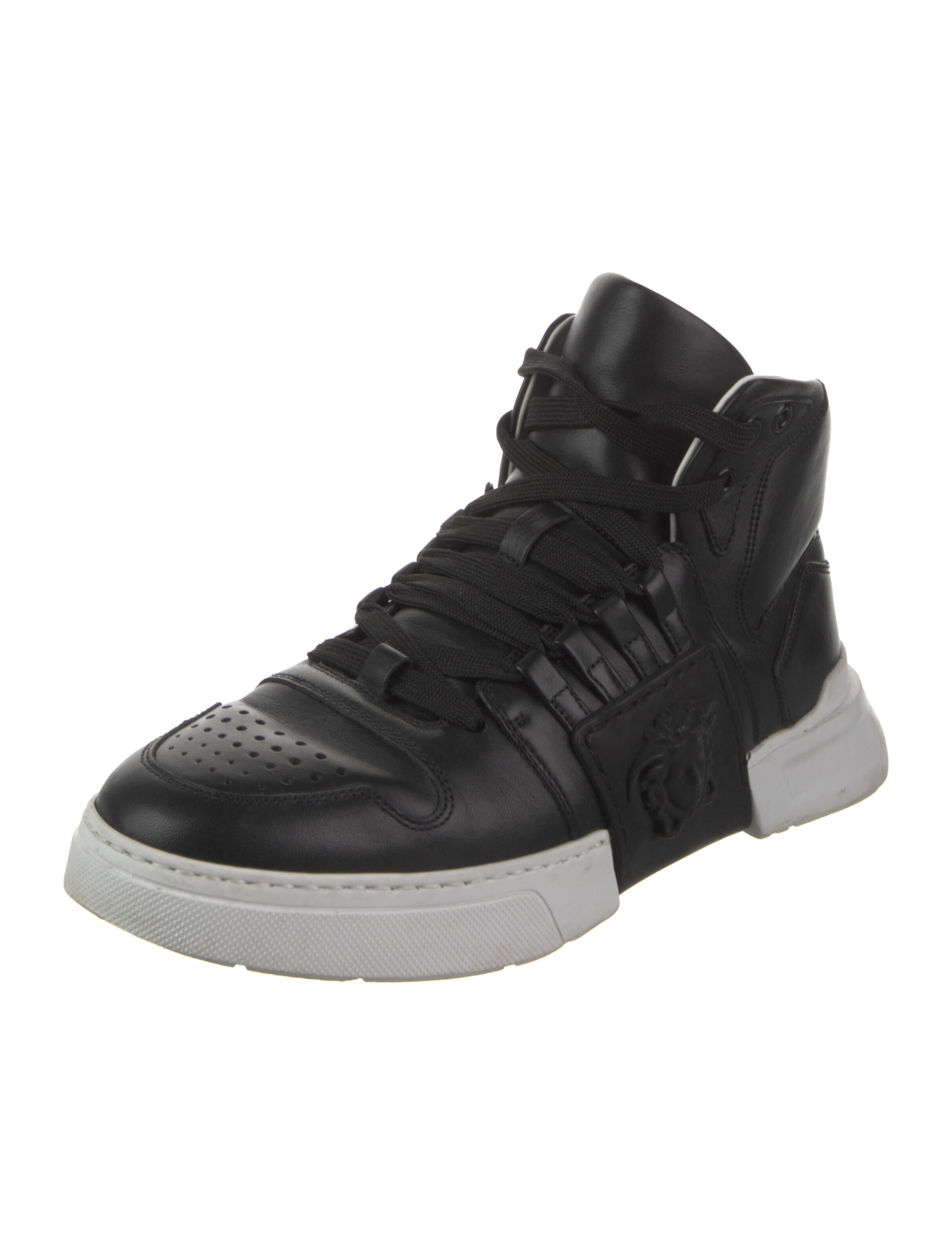 Versace Leather Sneakers