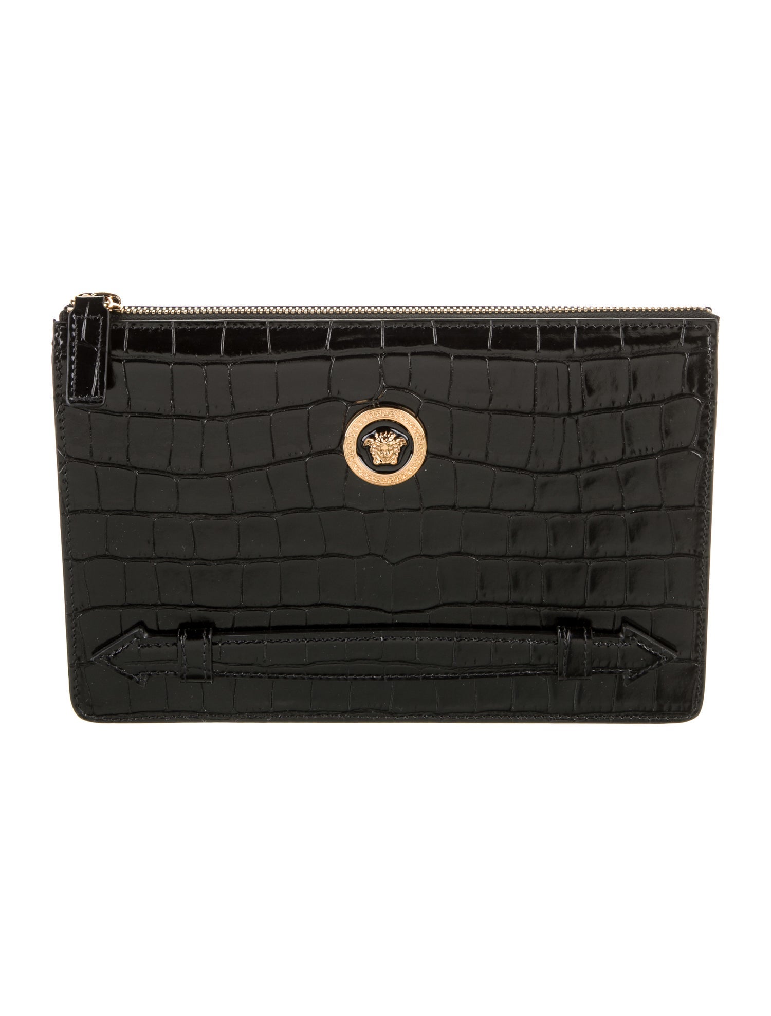 Versace Patent Leather Clutch