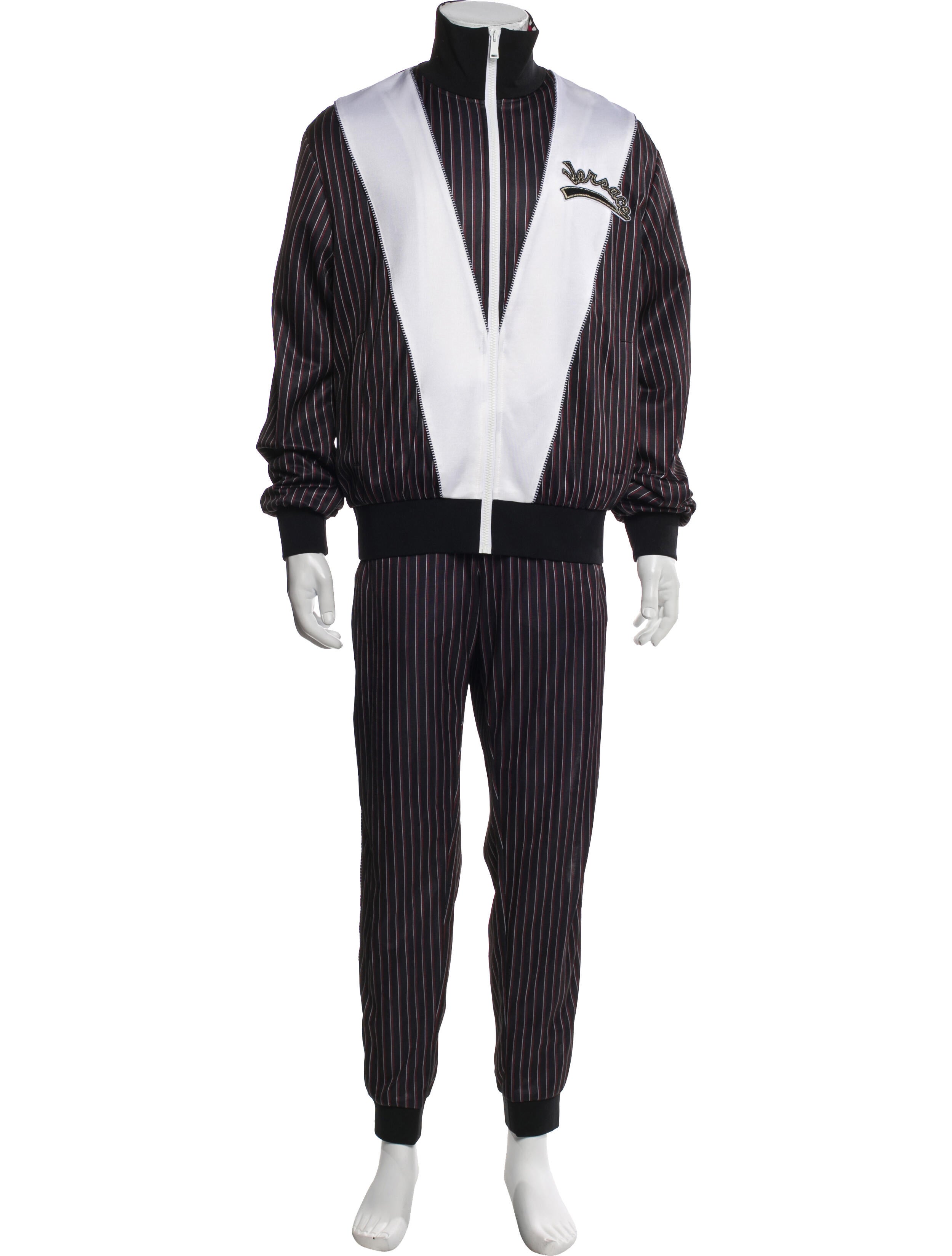 Versace Striped Two Piece Set