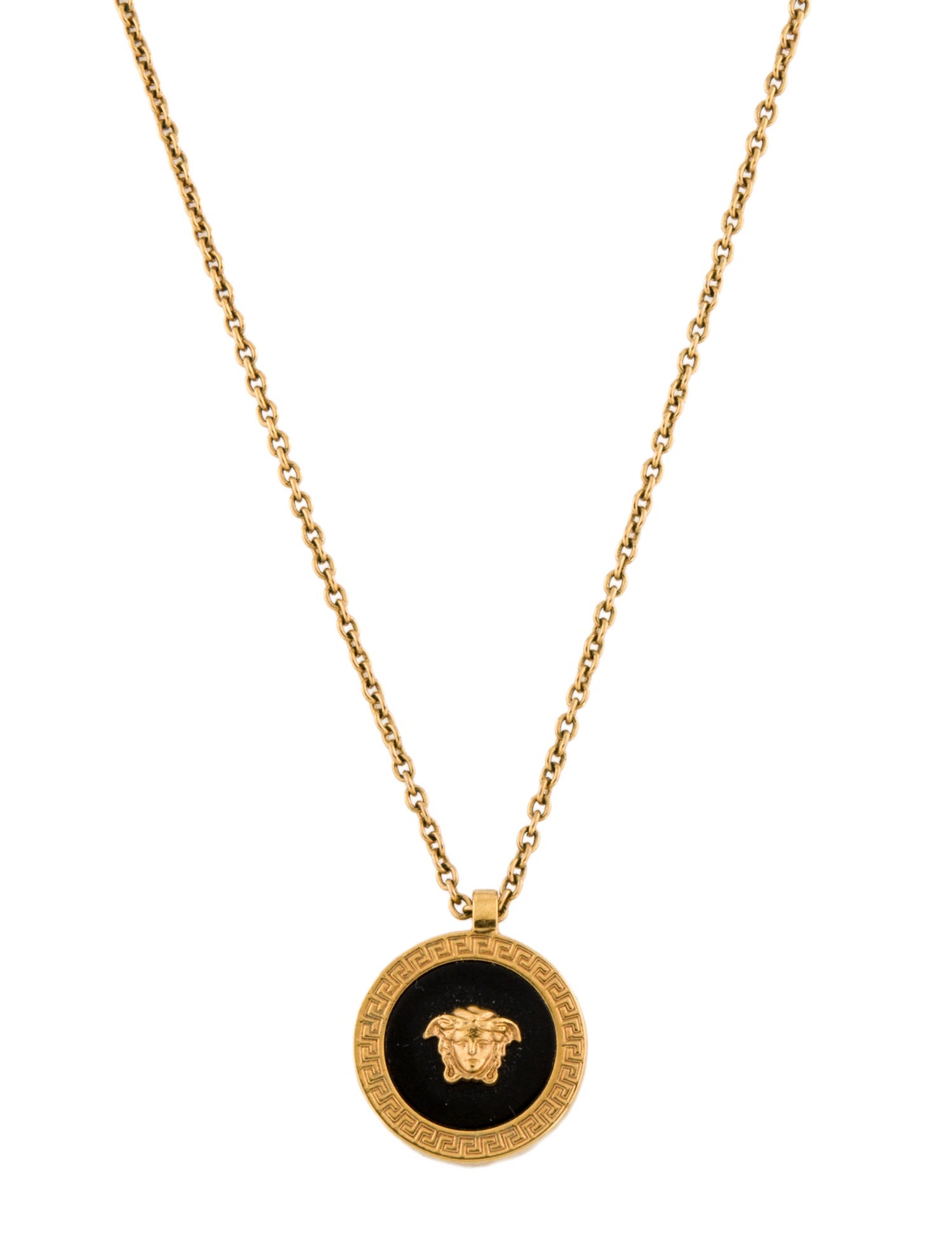 Versace Medusa Pendant Necklace