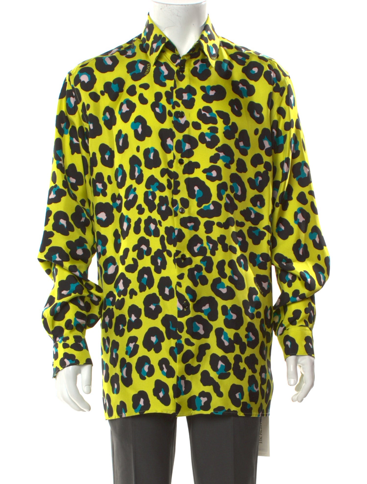 Versace Silk Printed Shirt w/ Tags