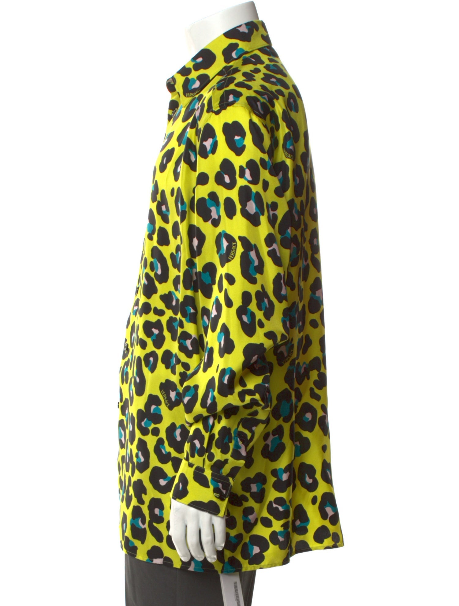 Versace Silk Printed Shirt w/ Tags