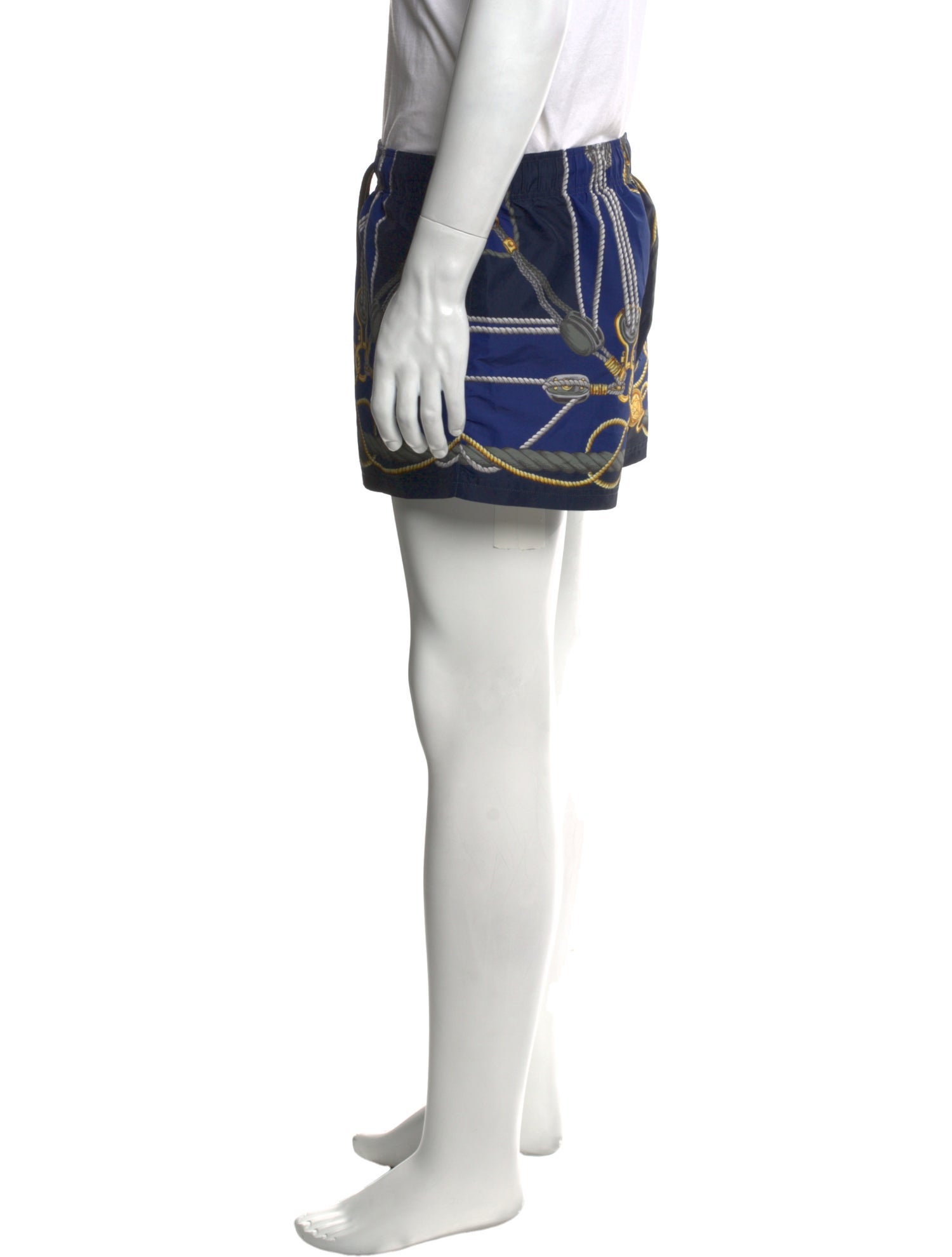 Versace Barocco Print Printed Swim Trunks