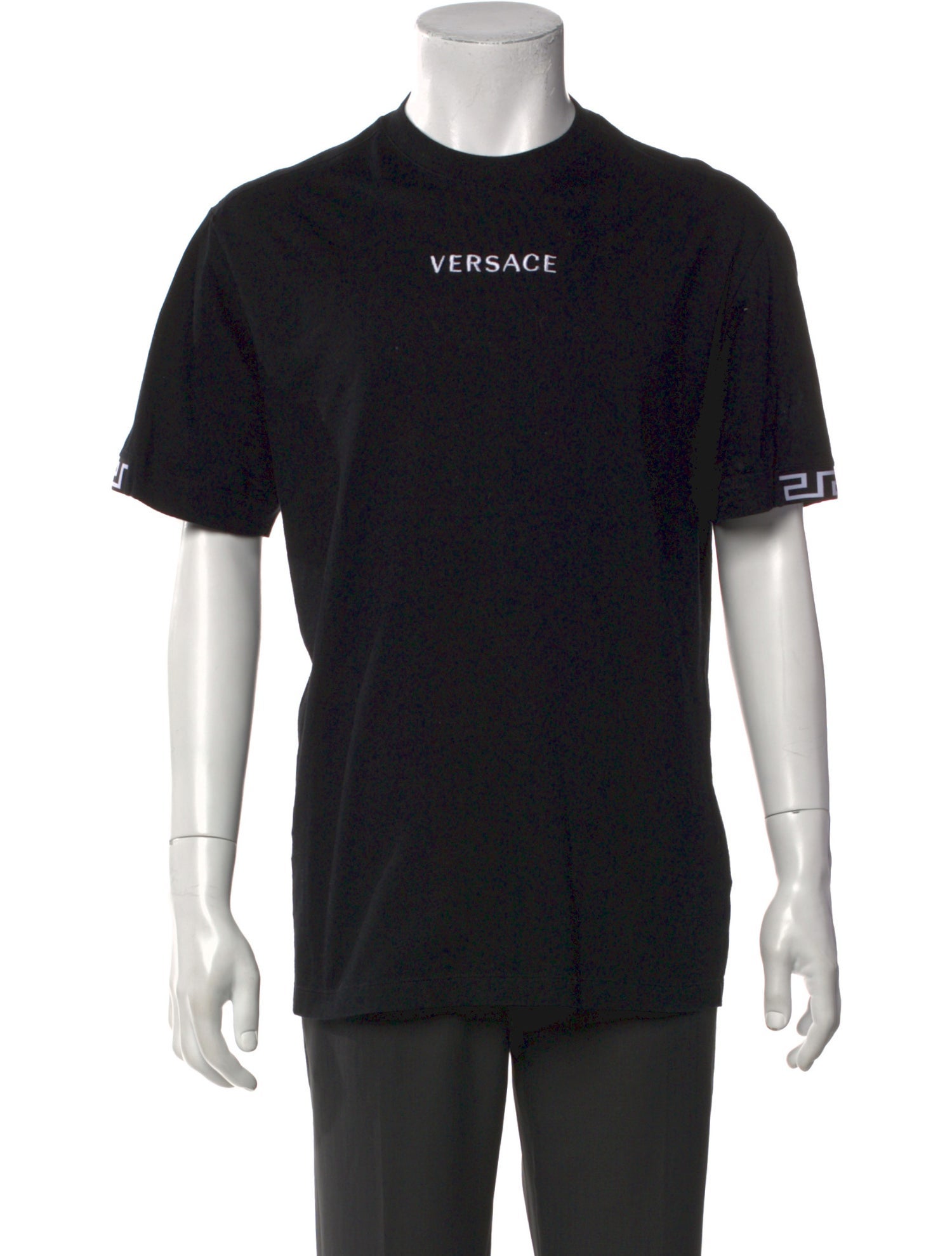 Versace Graphic Print Crew Neck T-Shirt