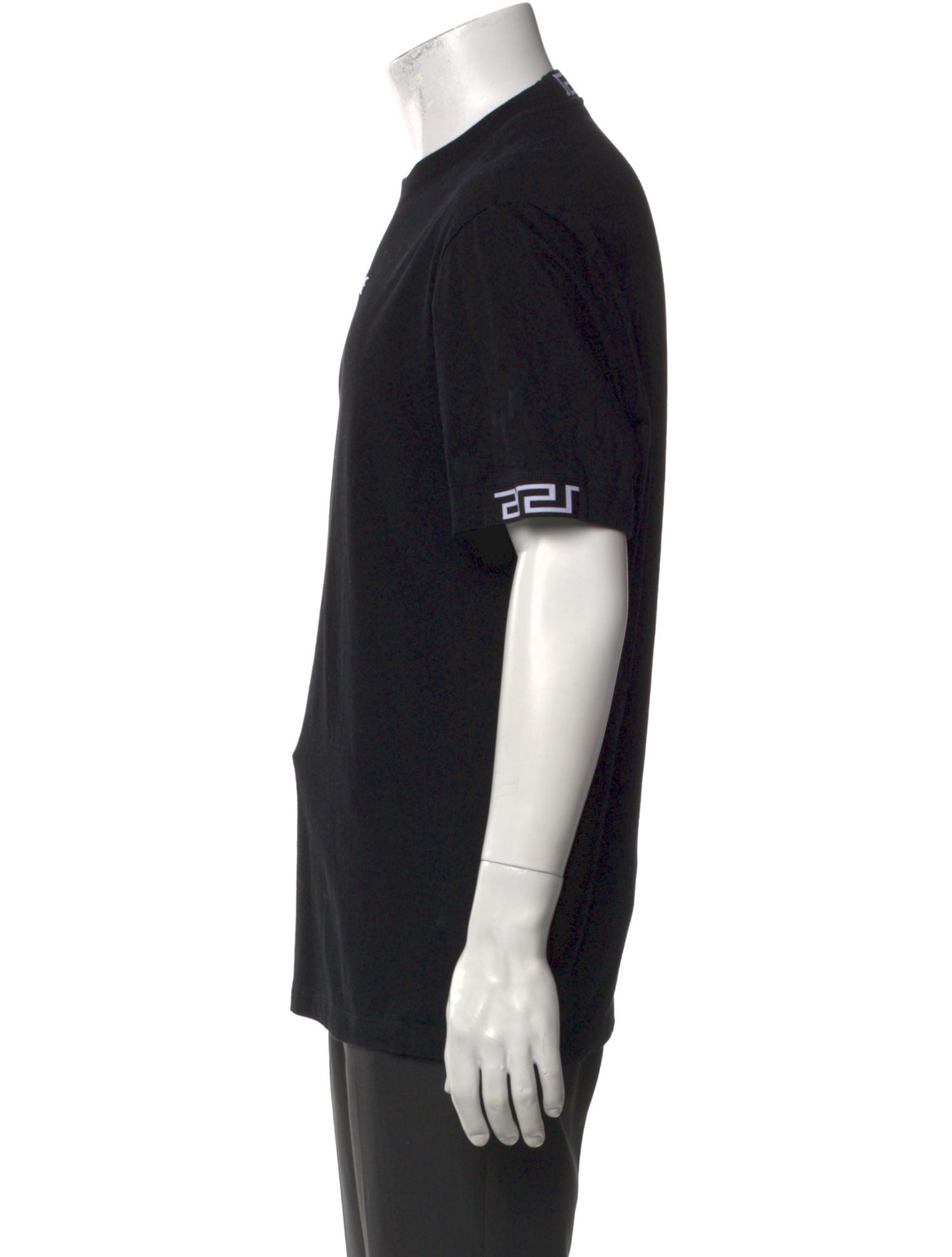 Versace Graphic Print Crew Neck T-Shirt