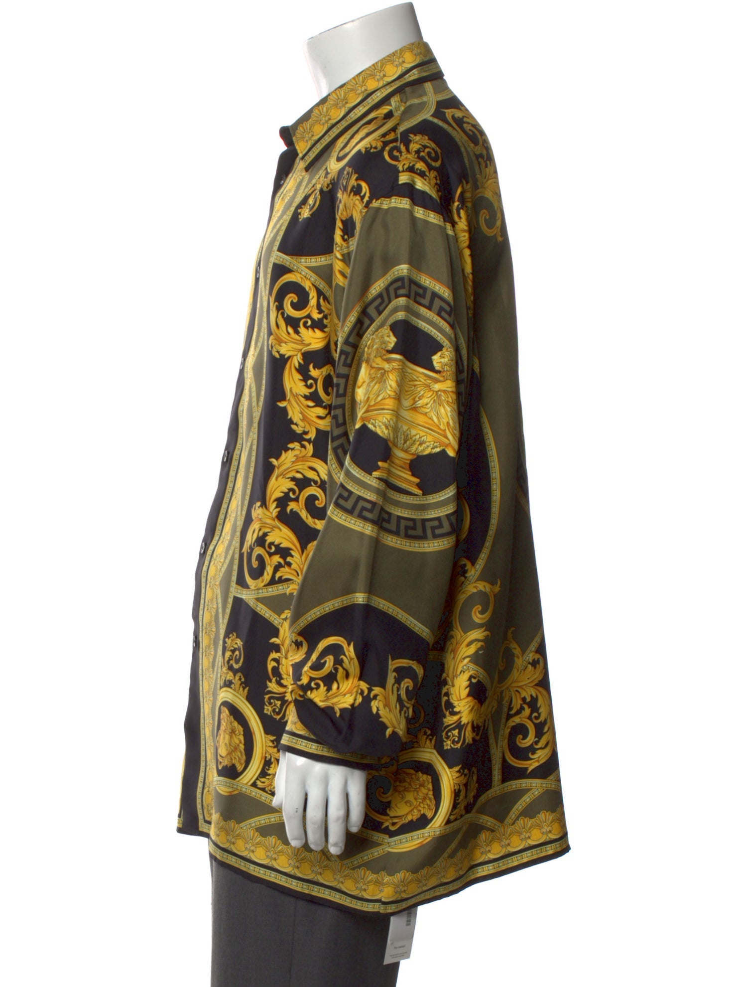 Versace Silk Printed Shirt