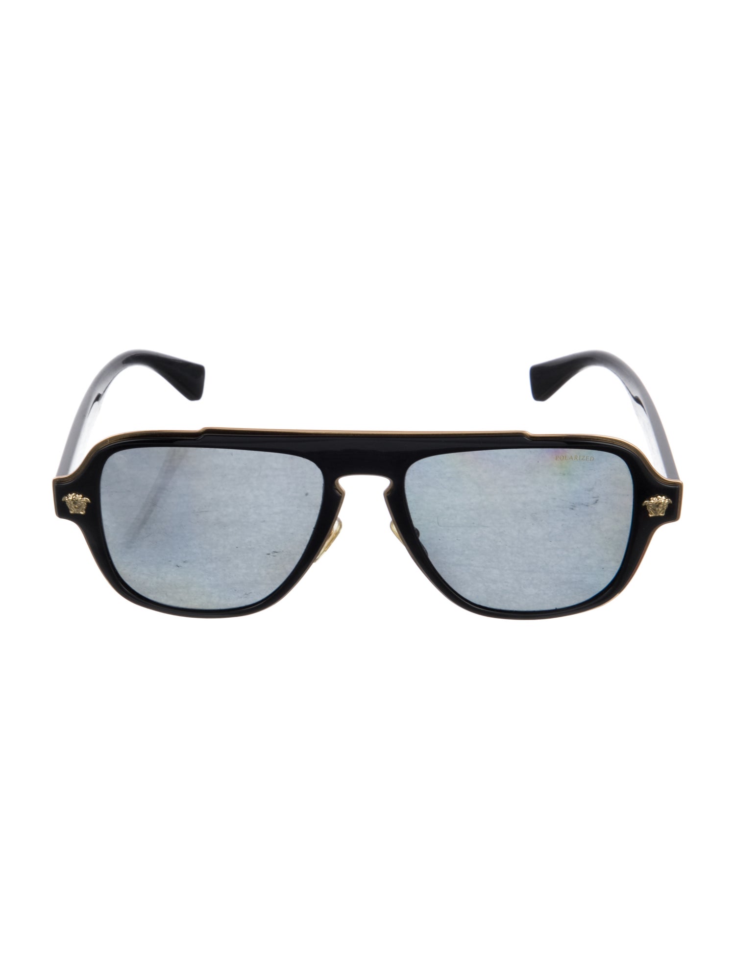 Versace Medusa Insignia Wayfarer Sunglasses
