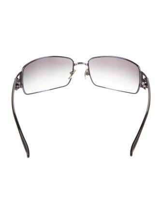 Versace Square Gradient Sunglasses