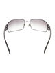 Versace Square Gradient Sunglasses