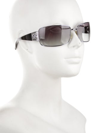 Versace Square Gradient Sunglasses