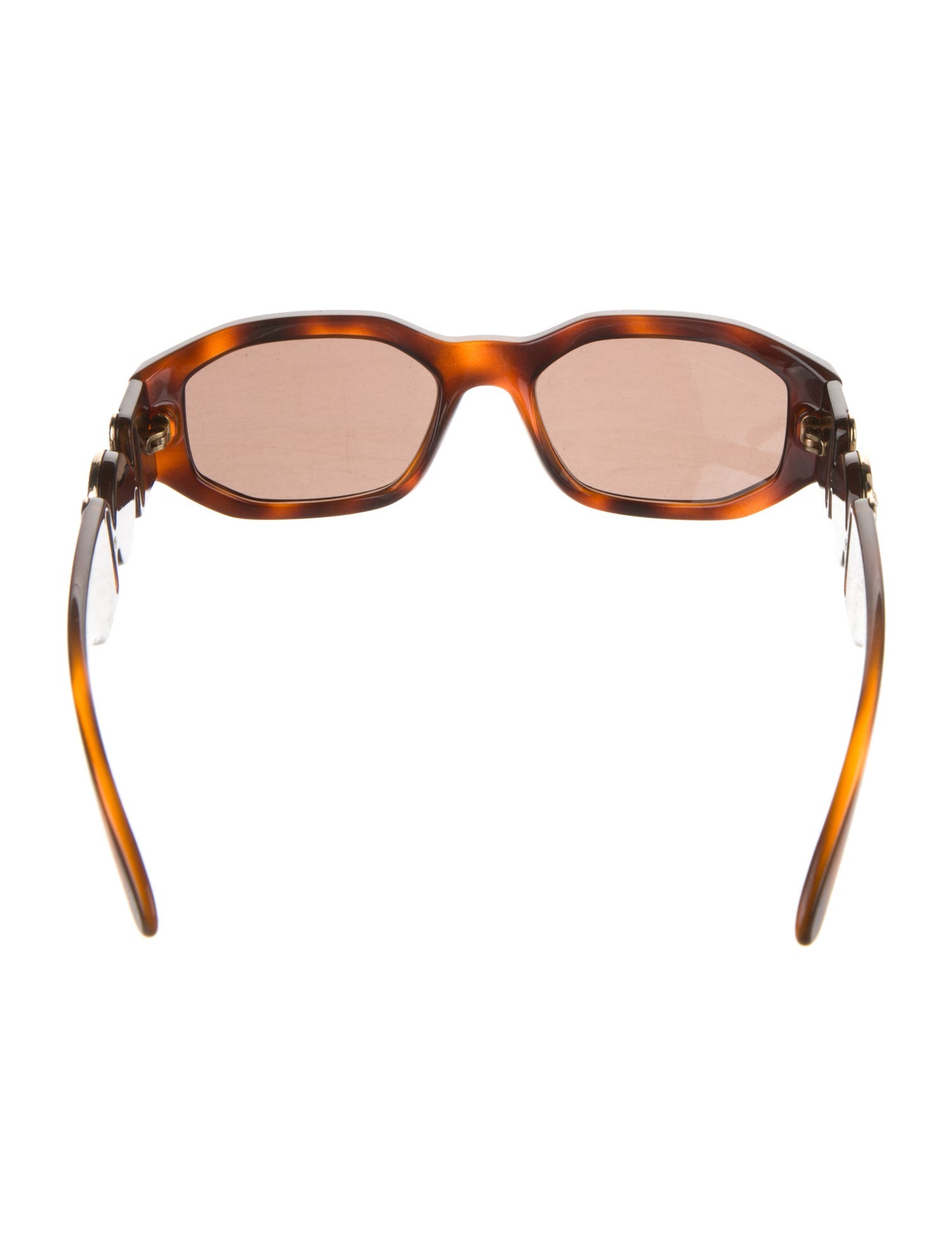 Versace Narrow Tinted Sunglasses