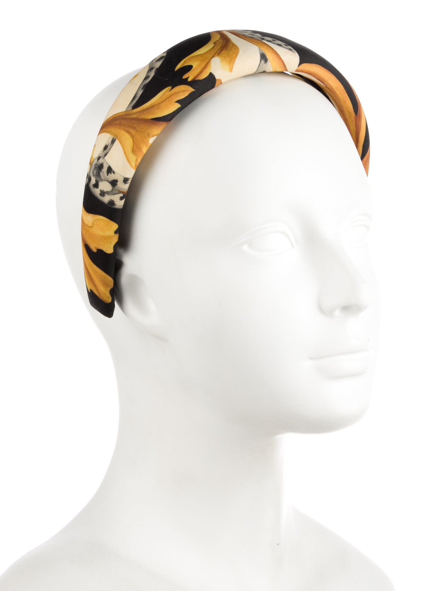 Versace Barocco Print Headband