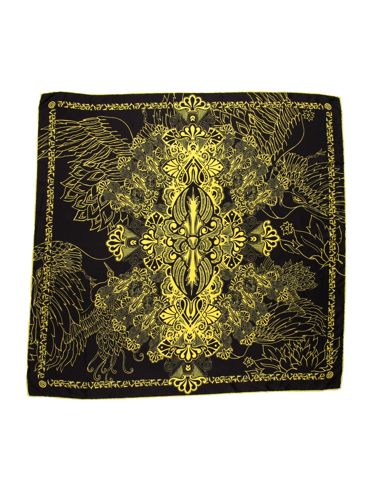 Versace Silk Printed Scarf