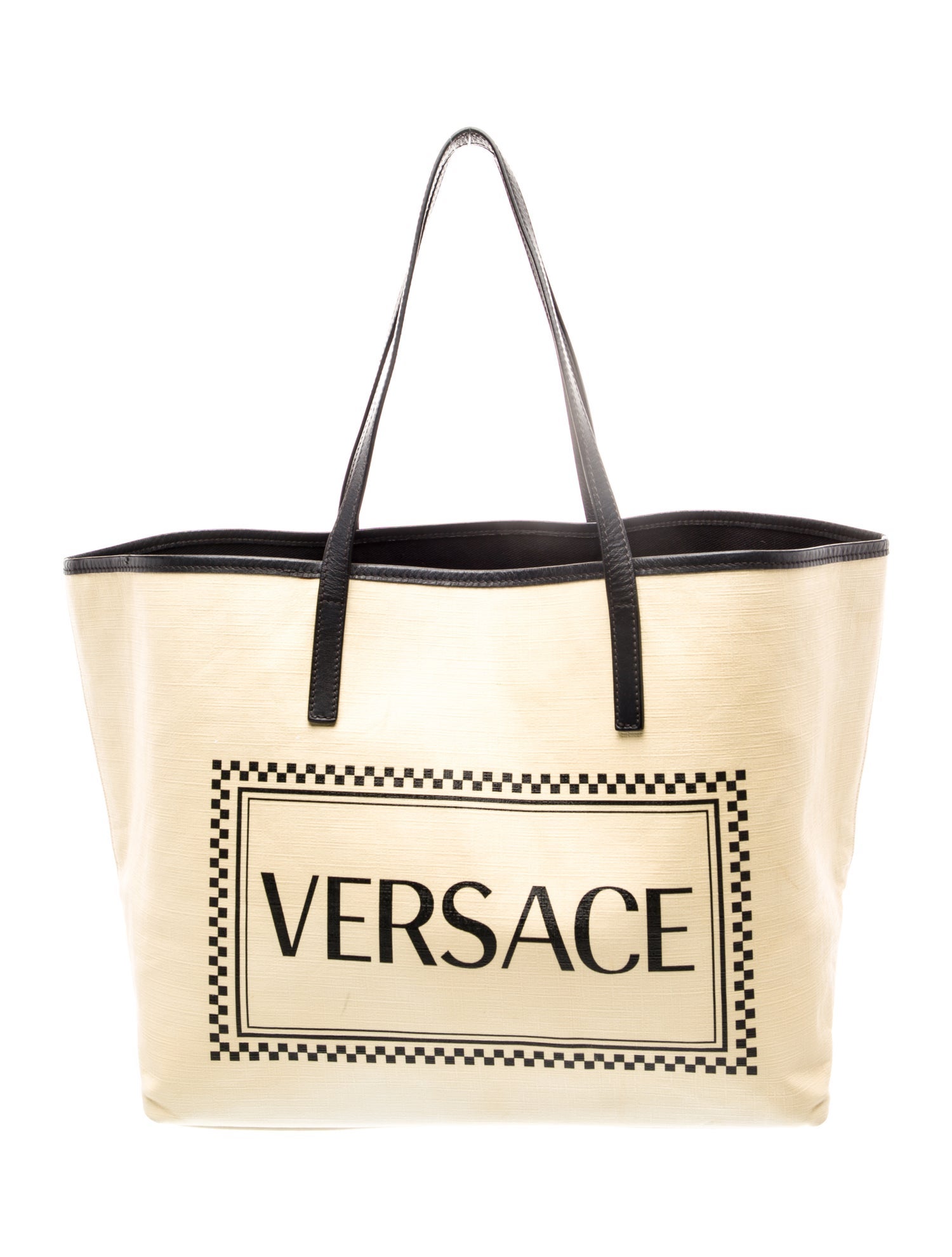 Versace Canvas Tote