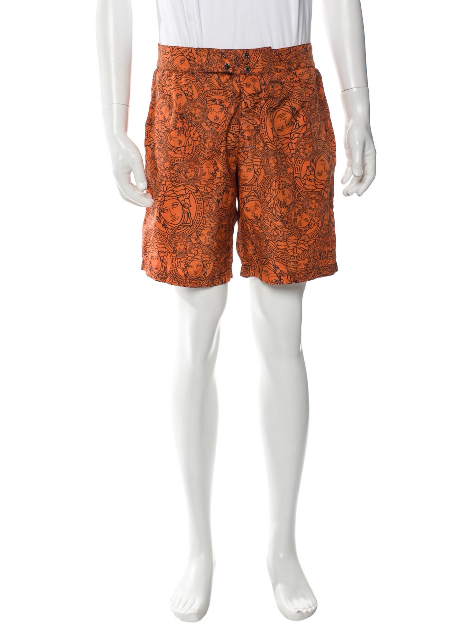 Versace Printed Swim Trunks