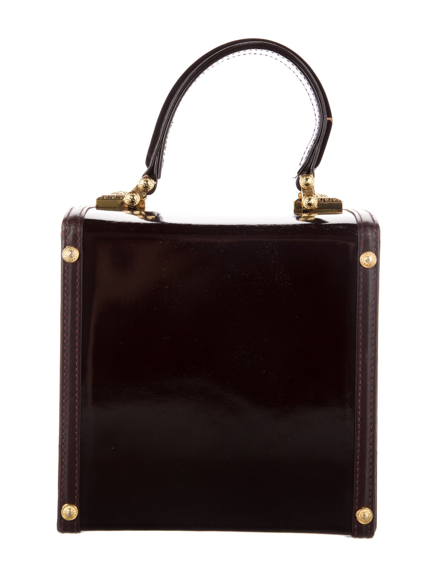 Versace Patent Leather Vanity Case