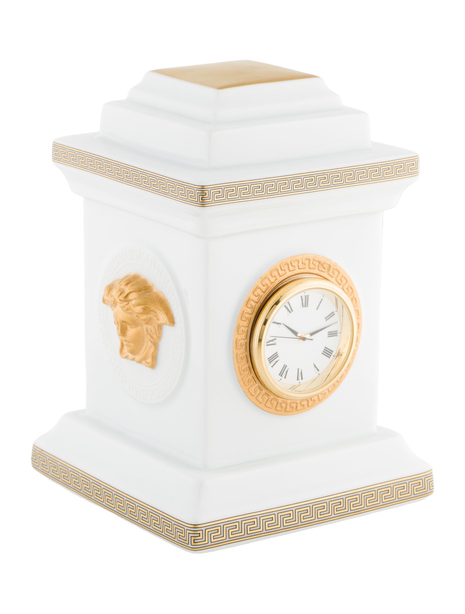 Versace Rosenthal Gorgona Small Table Clock