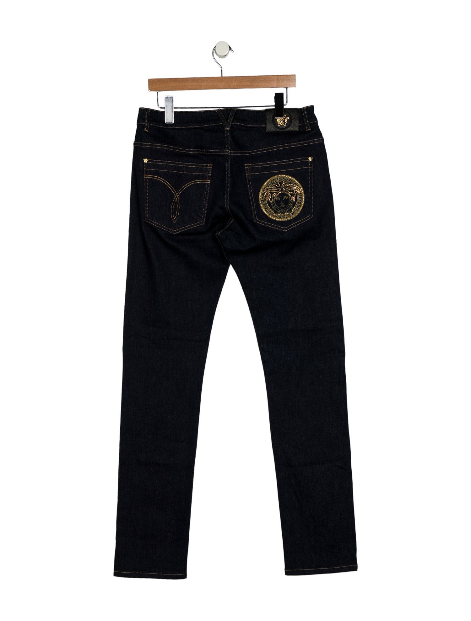 Versace Medusa Insignia Skinny Jeans w/ Tags