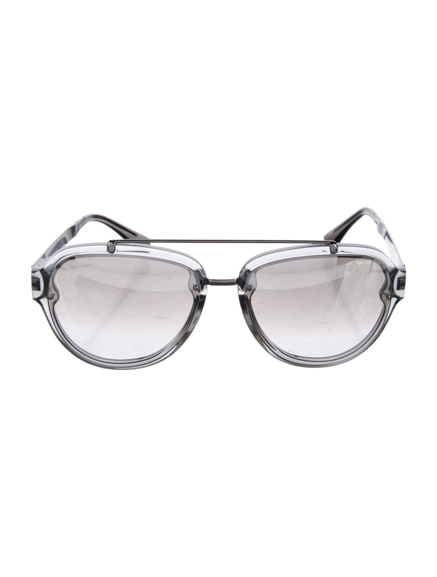 Versace Aviator Gradient Sunglasses