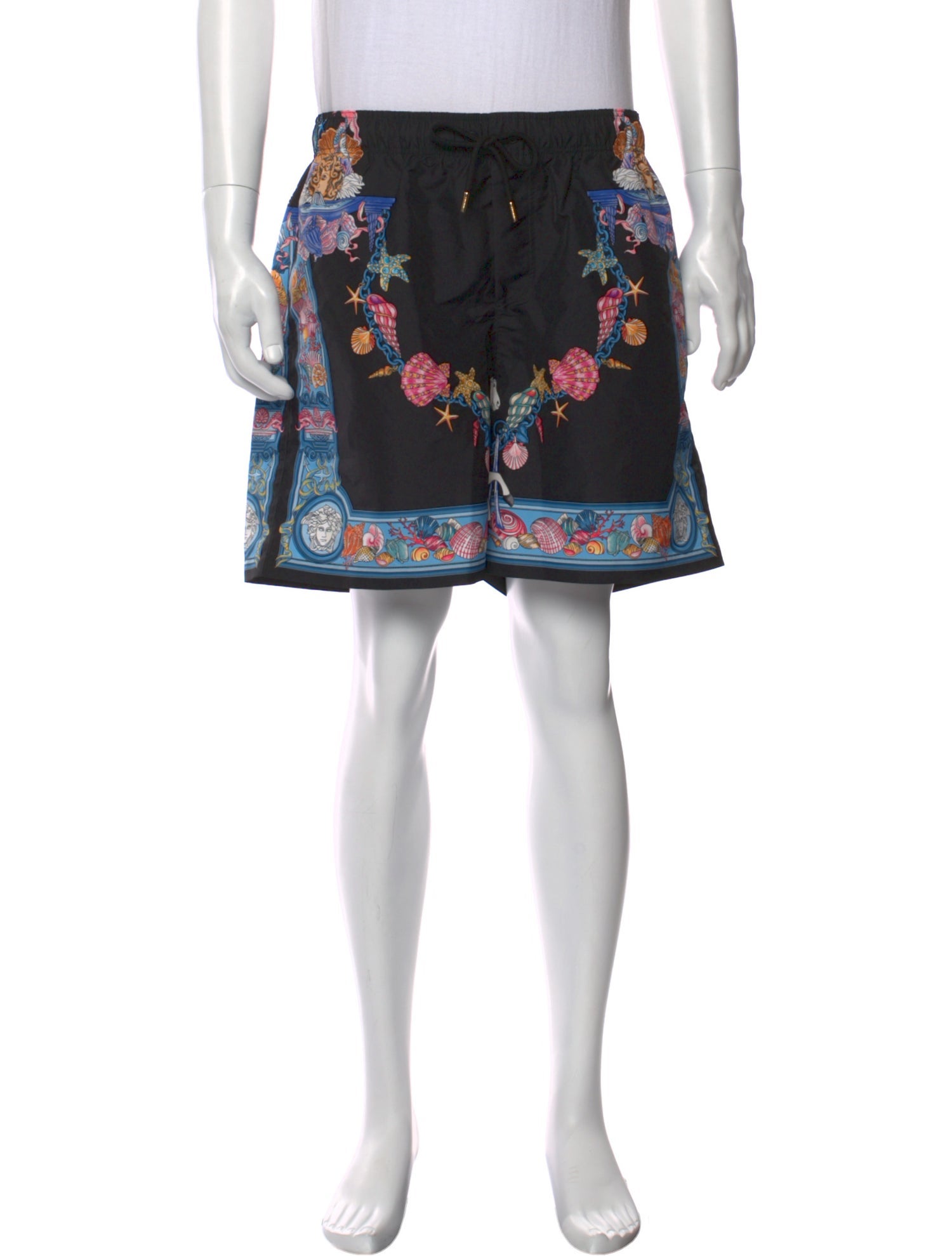 Versace Printed Swim Trunks
