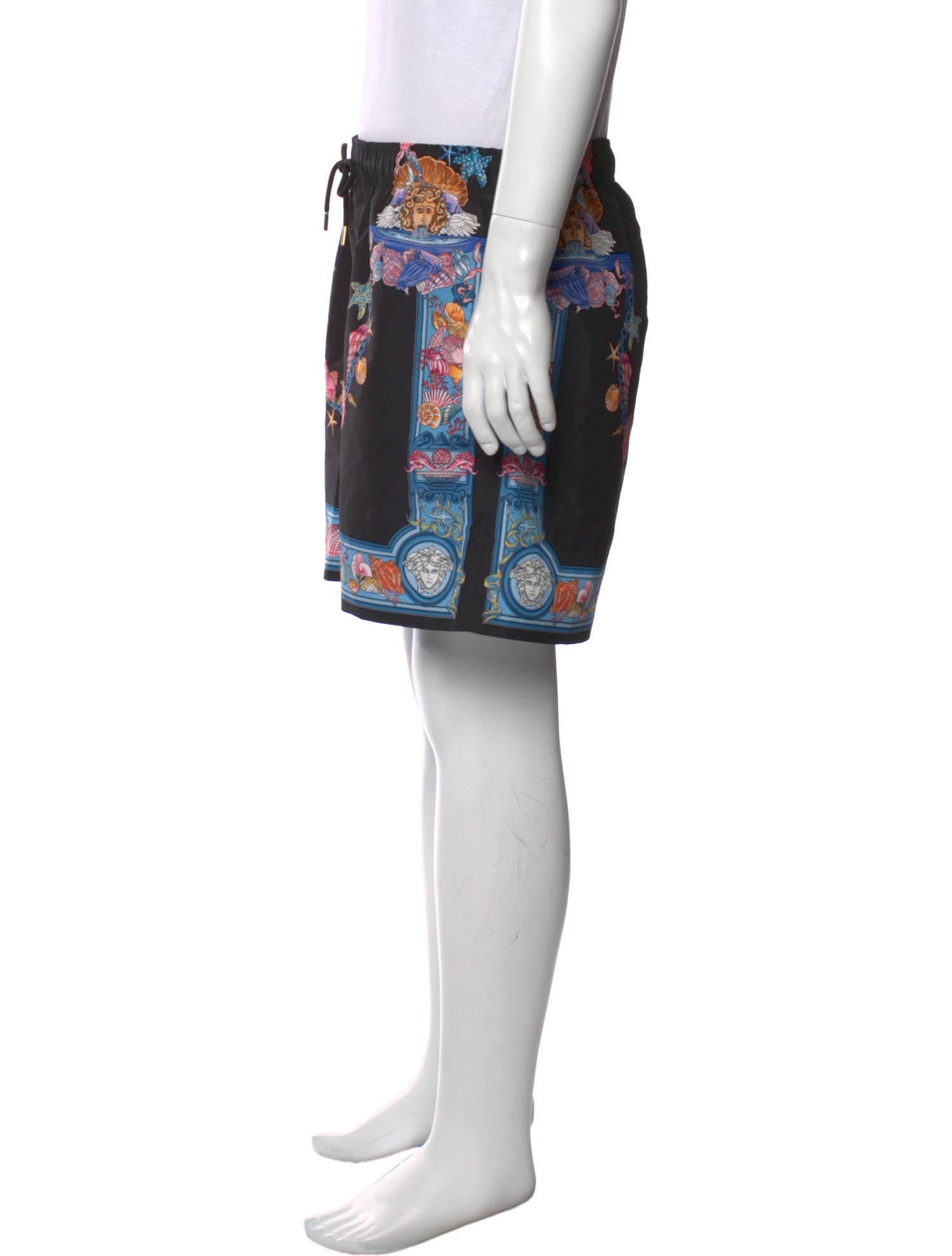 Versace Printed Swim Trunks