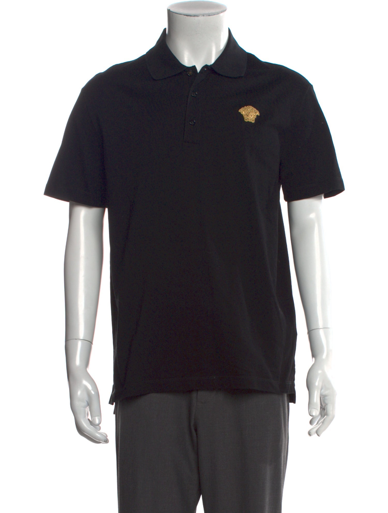 Versace Collar Short Sleeve Polo Shirt