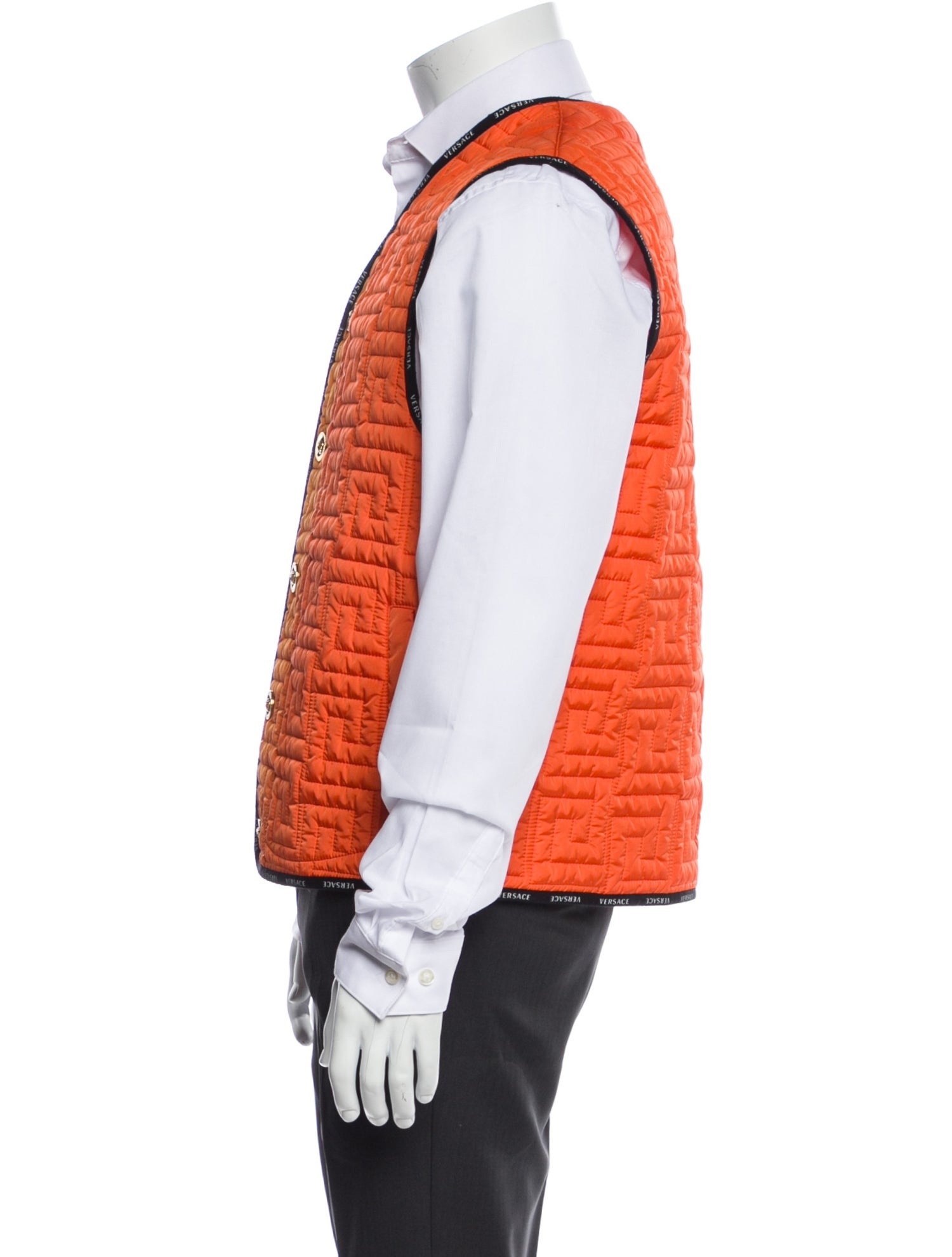 Versace Graphic Print Vest