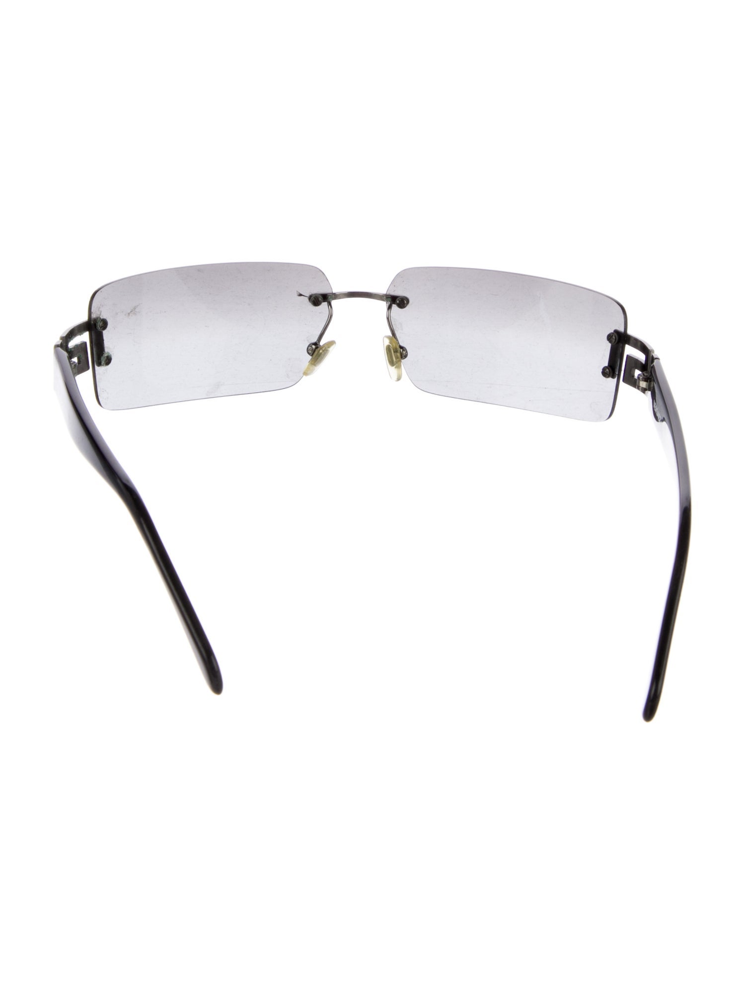 Versace Shield Mirrored Sunglasses
