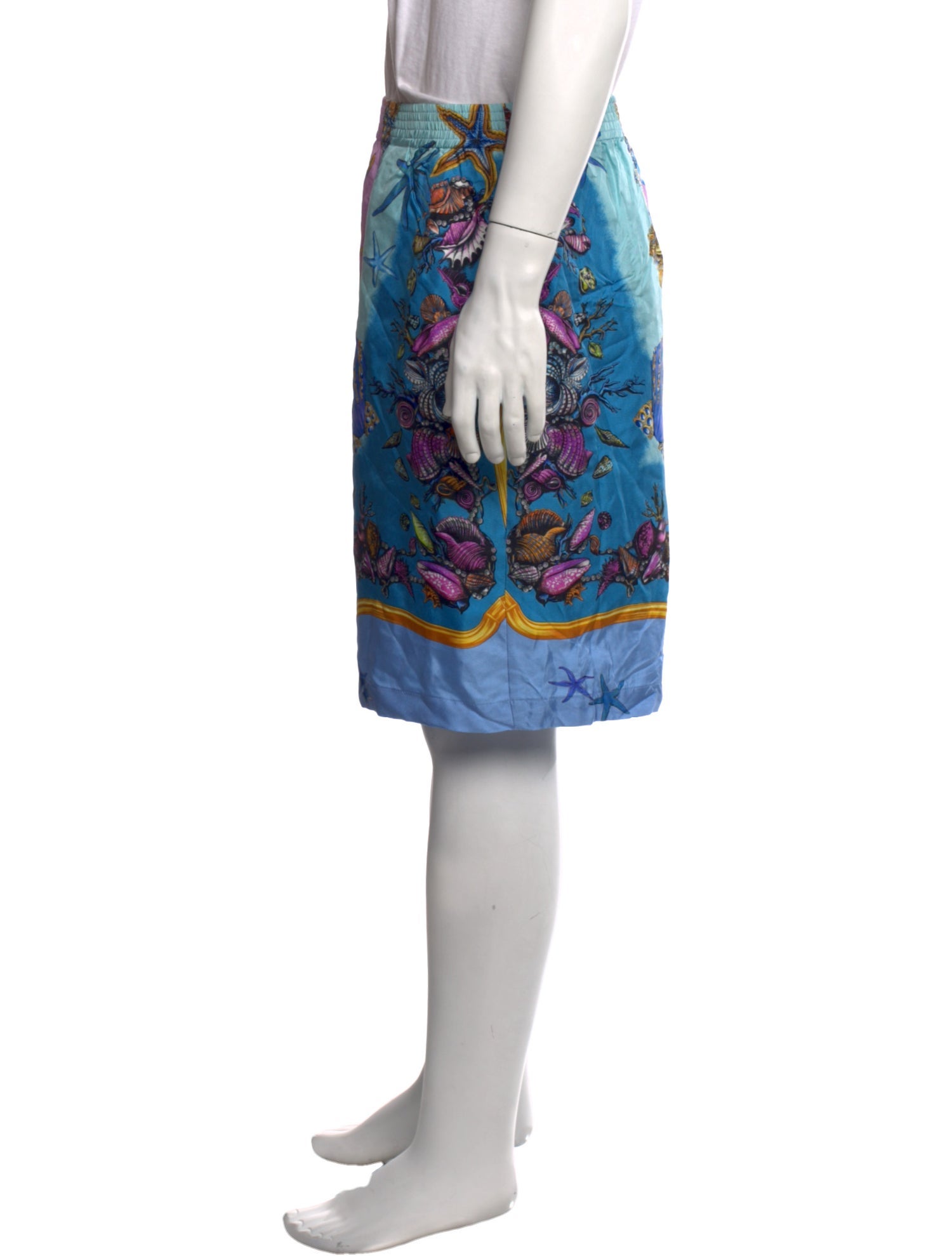 Versace Printed Swim Trunks