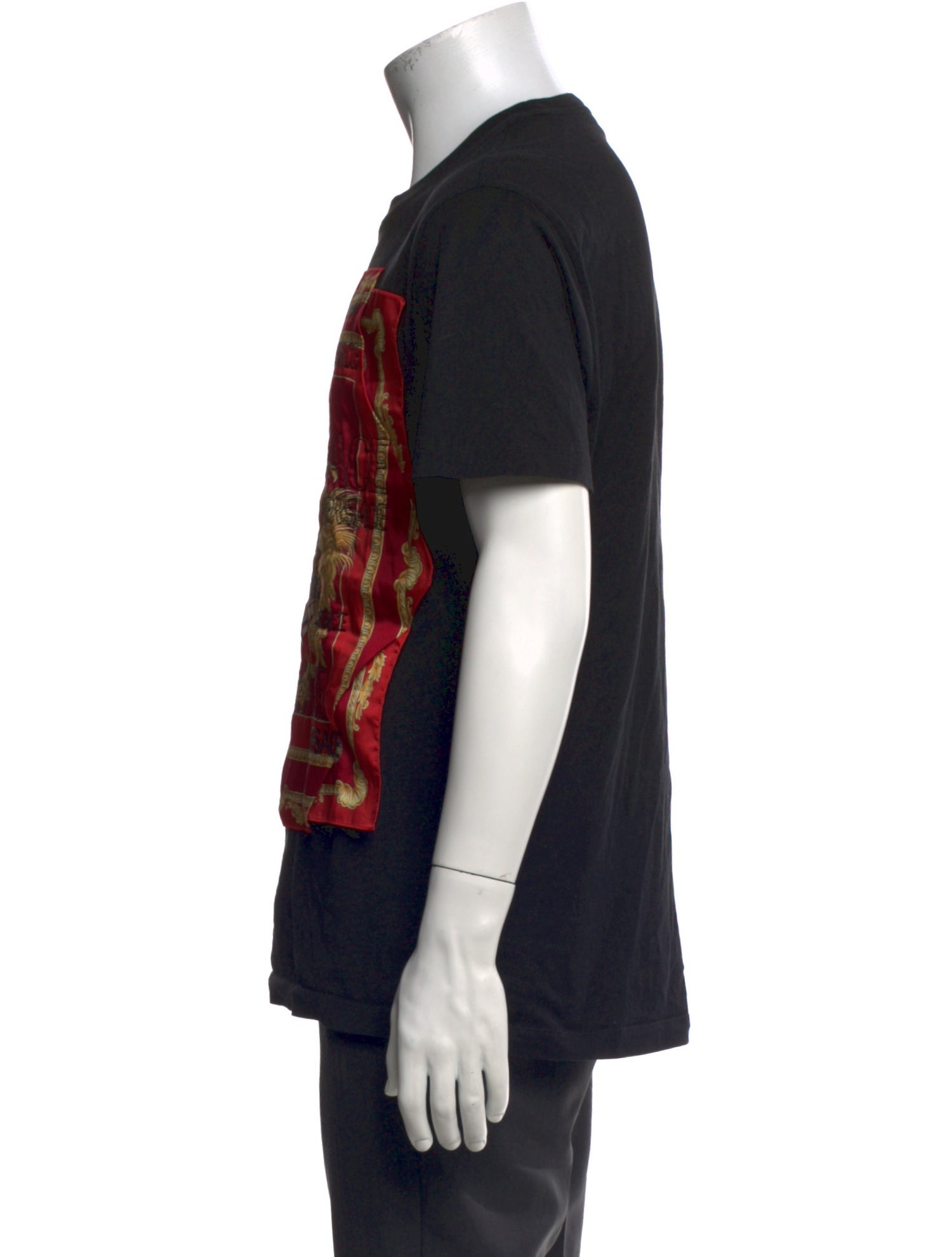 Versace Graphic Print Crew Neck T-Shirt