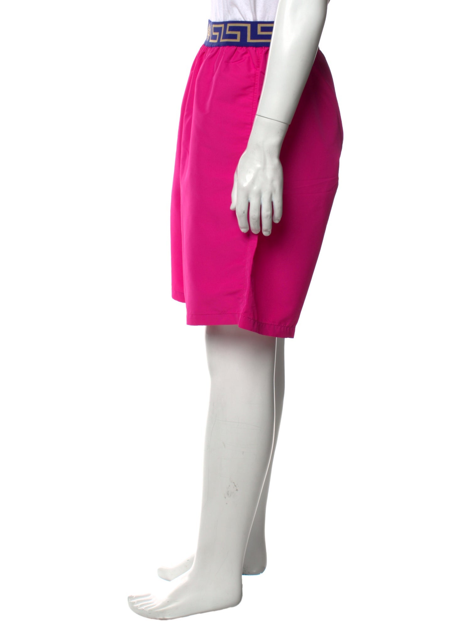 Versace Mesh Accents Swim Trunks w/ Tags