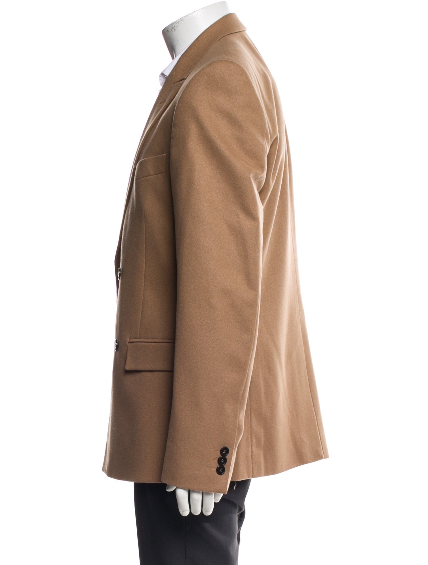 Versace Medusa Insignia Virgin Wool Peacoat