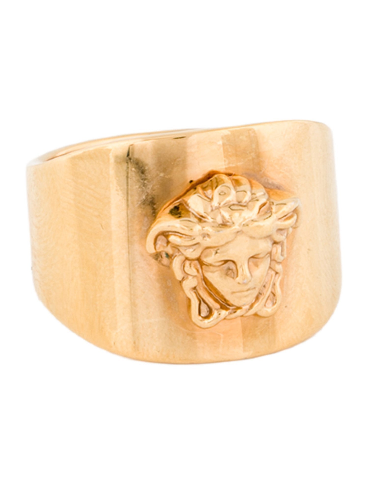 Versace Medusa Head Signet Ring