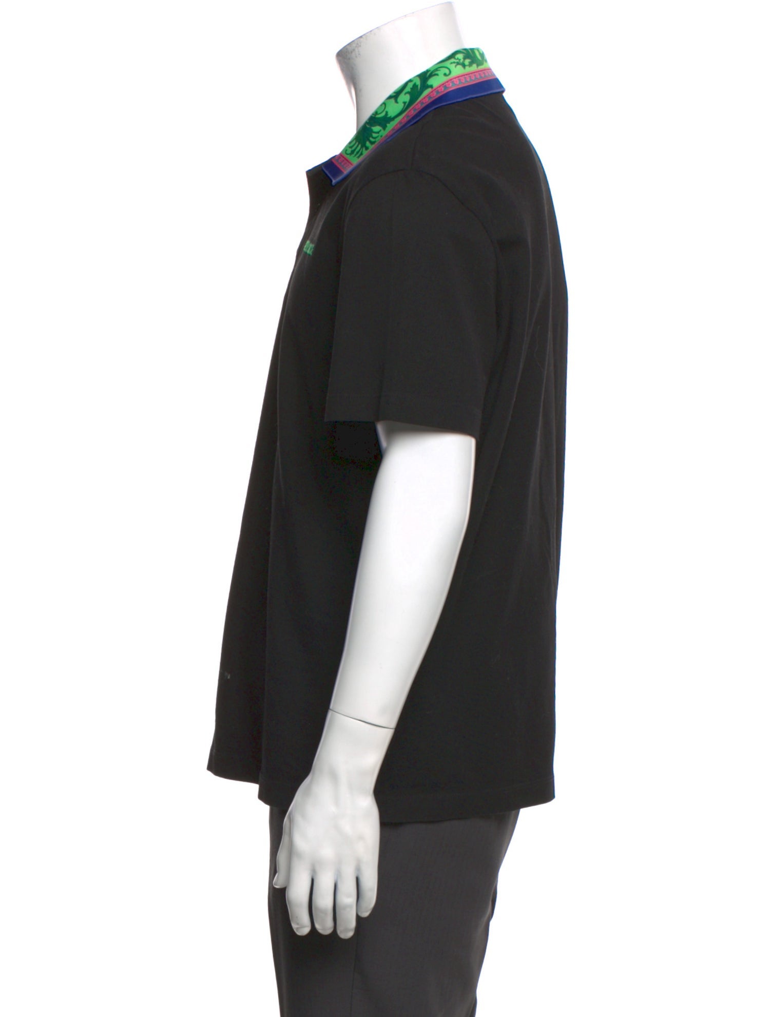 Versace Collar Short Sleeve Polo Shirt