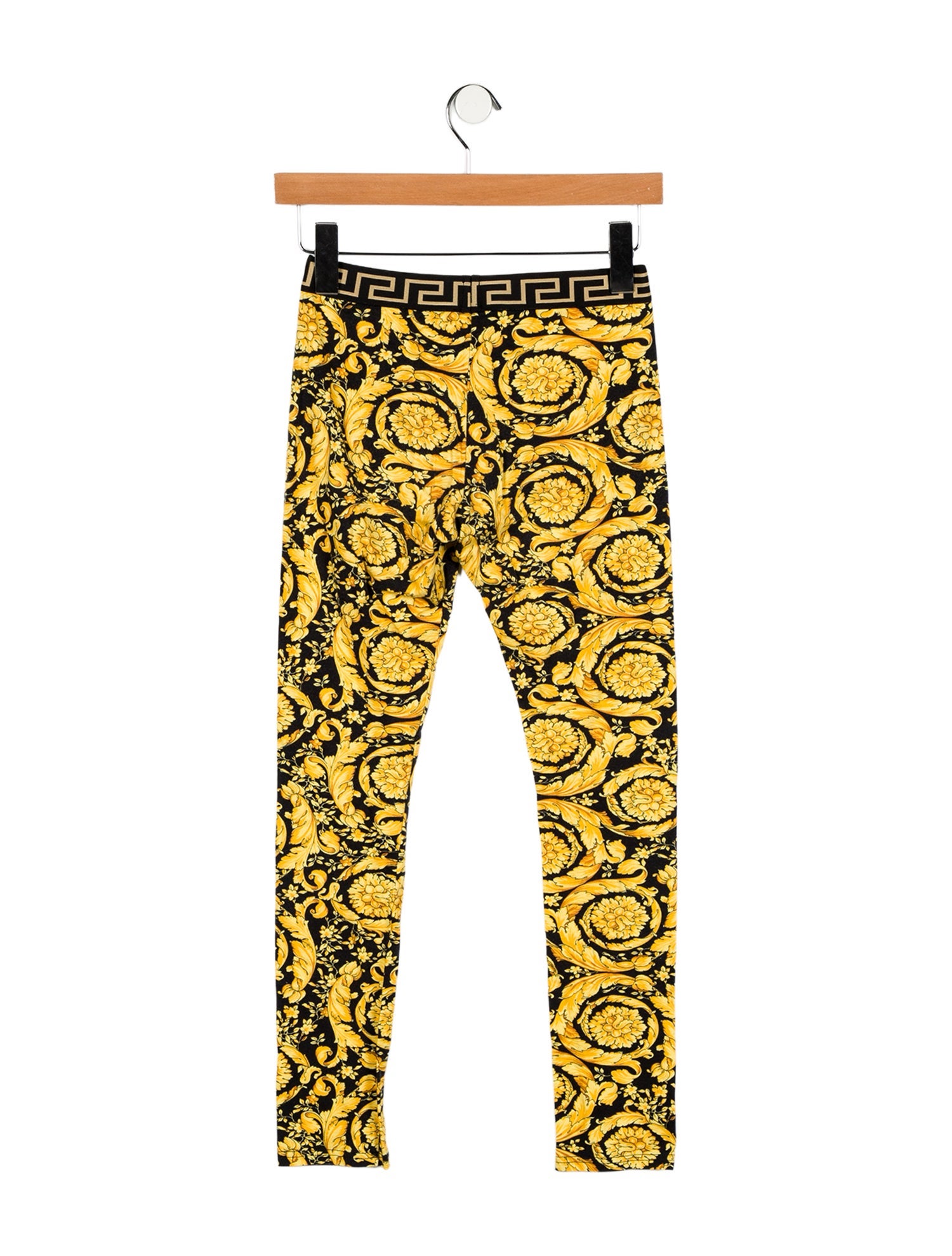 Versace Girls' Barocco Print Leggings