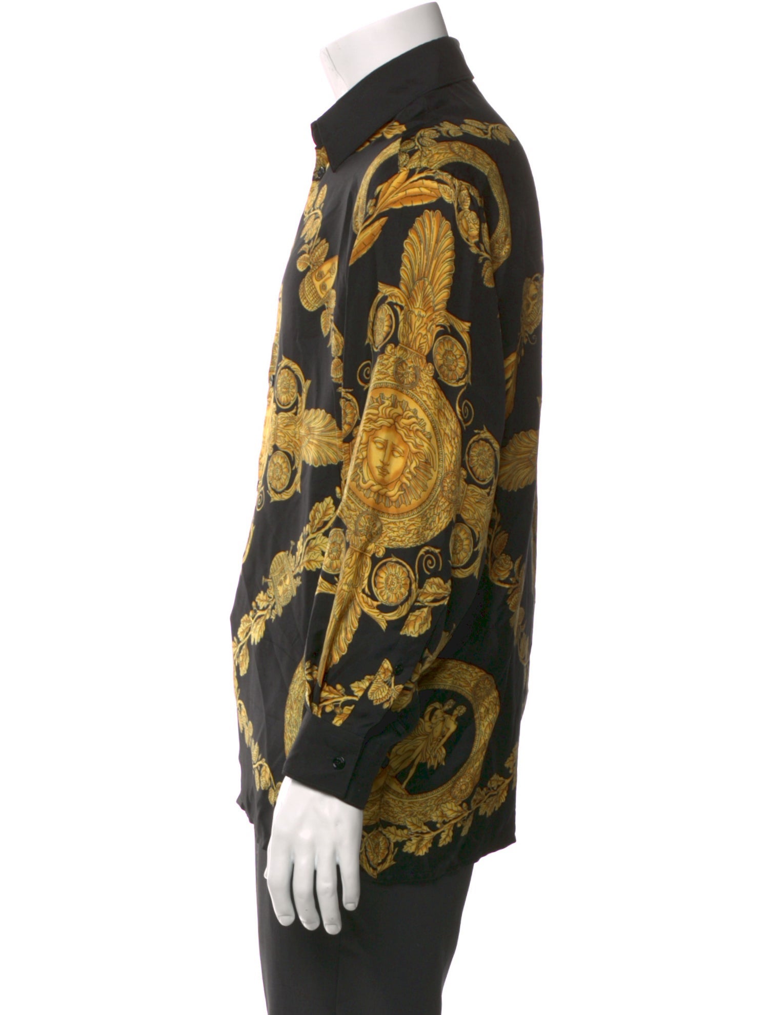 Versace Silk Printed Shirt