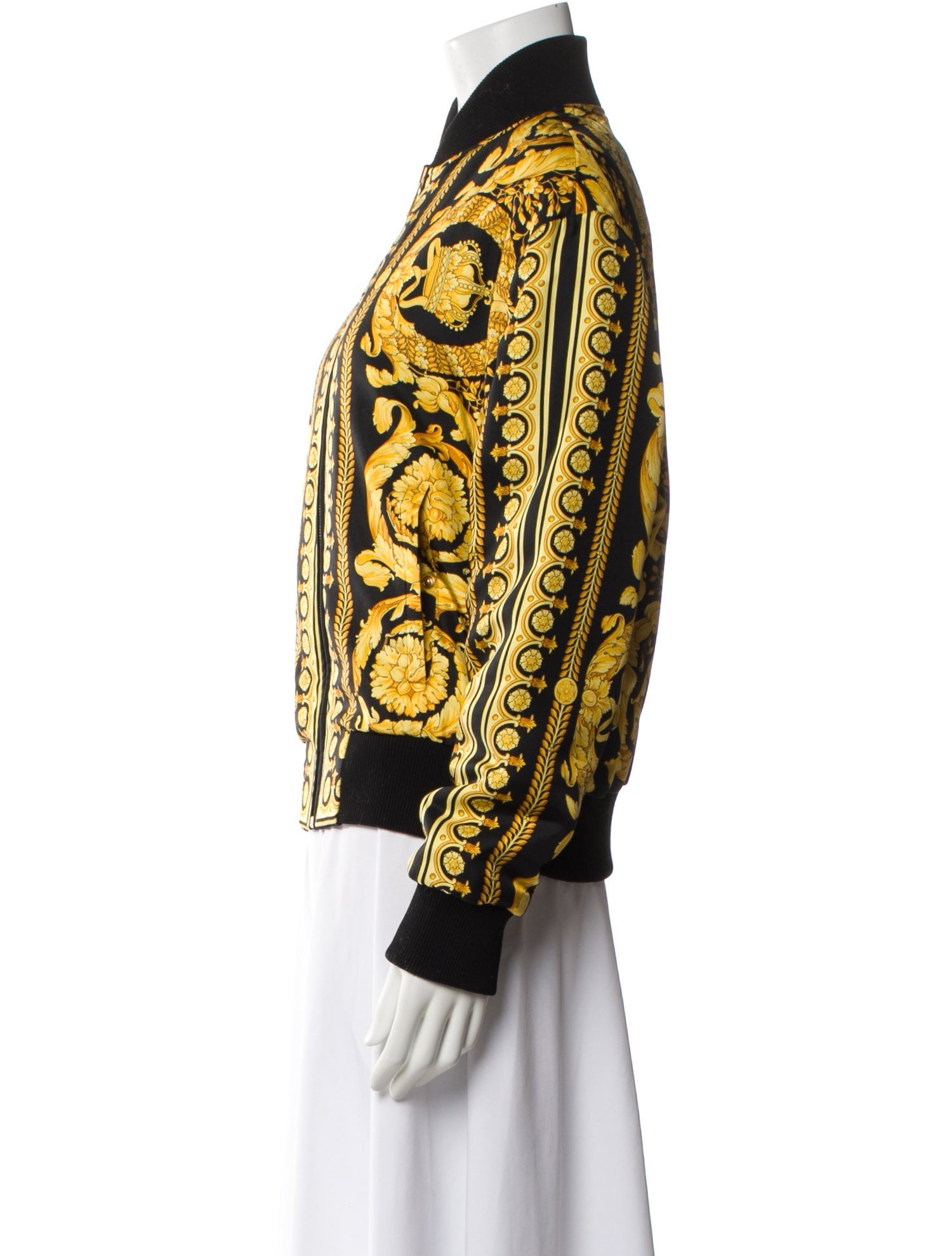 Versace Printed Bomber Jacket