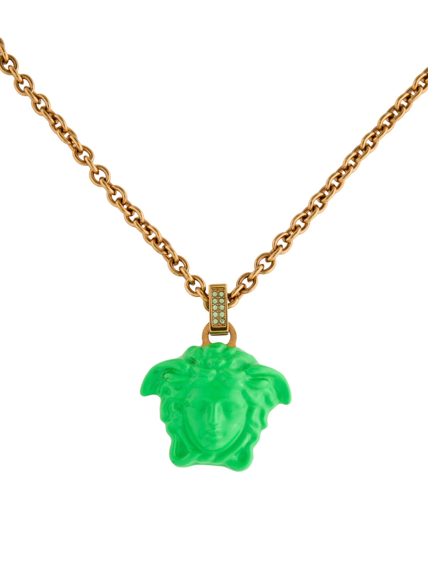Versace La Medusa Pendant Necklace