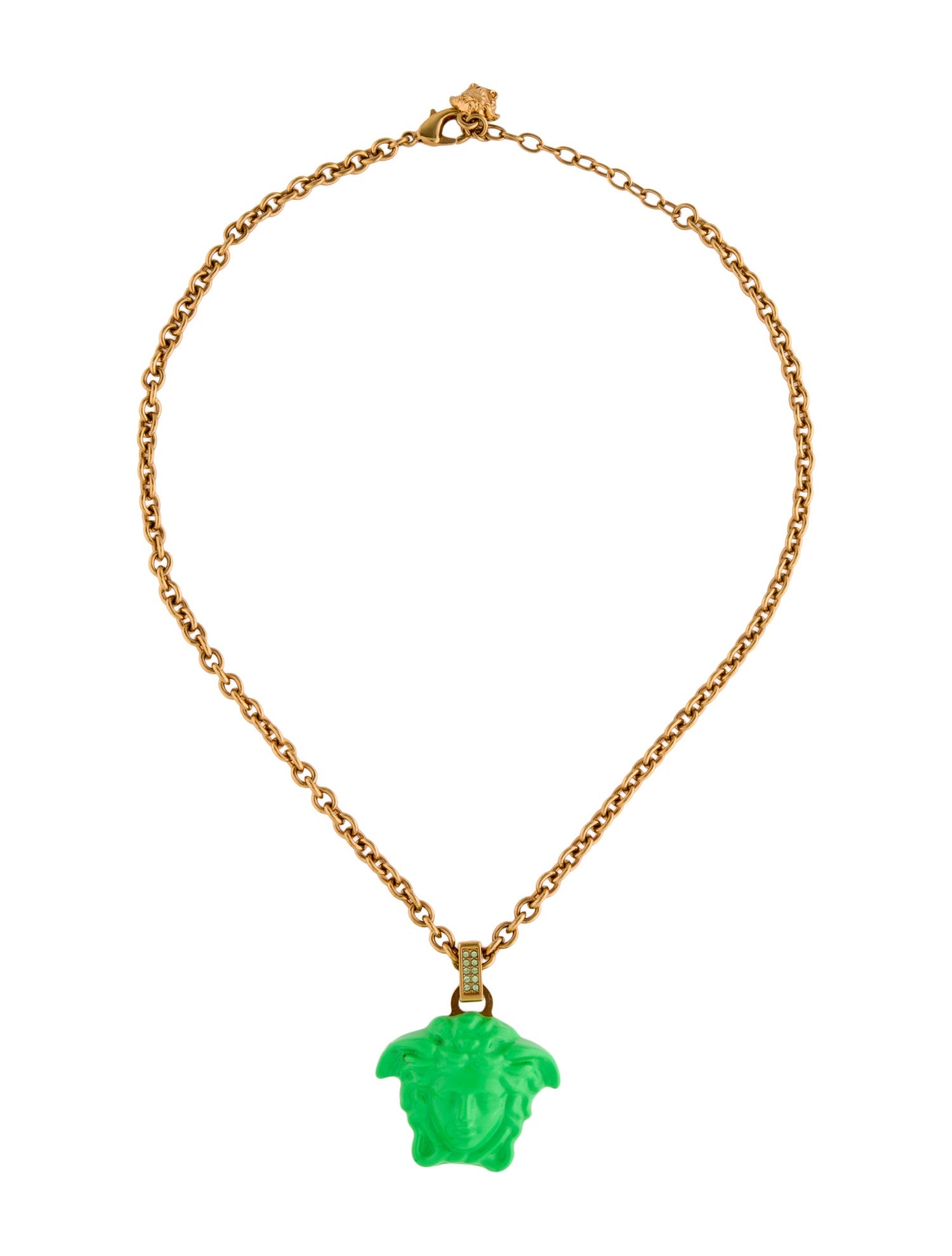 Versace La Medusa Pendant Necklace