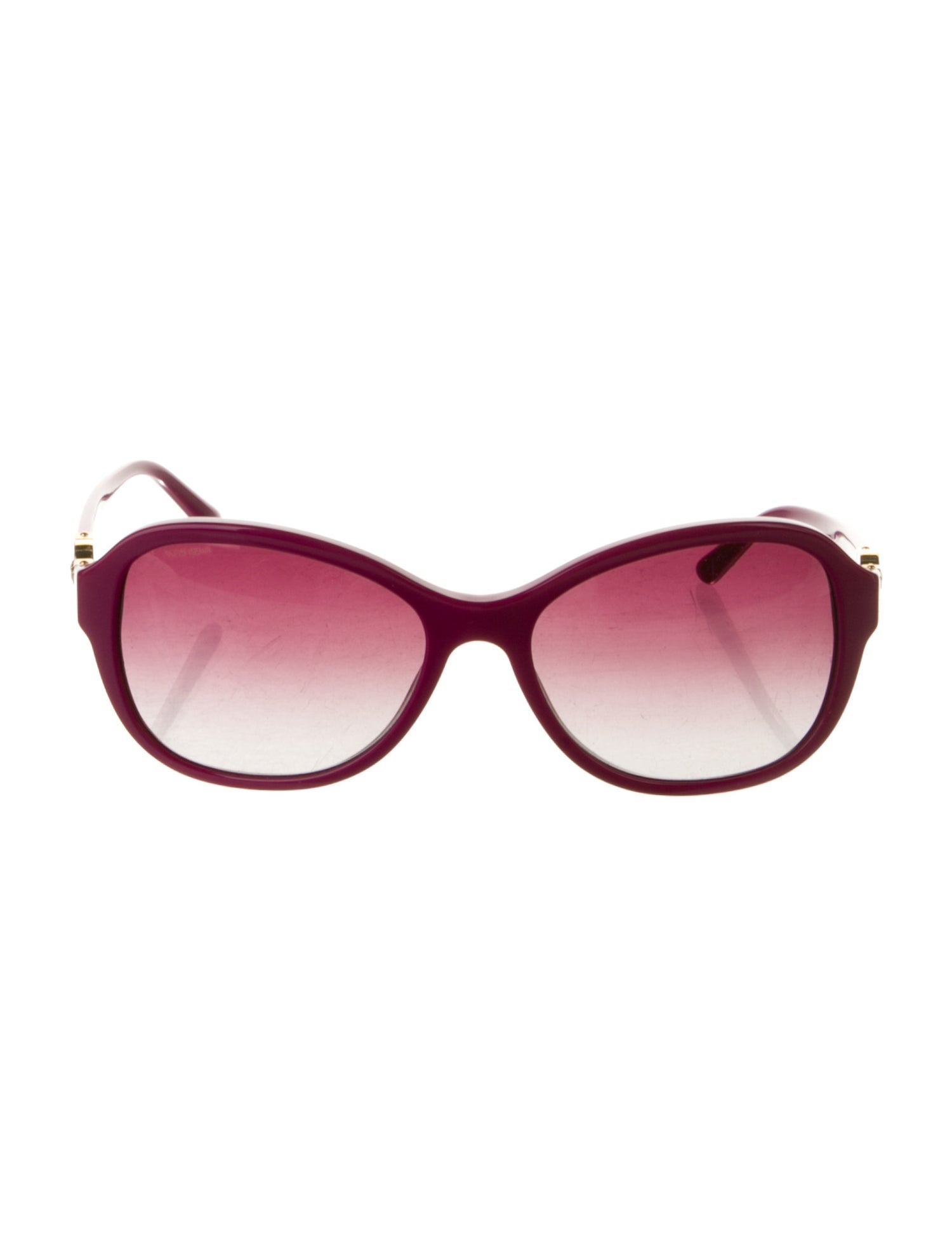 Versace Oversize Gradient Sunglasses