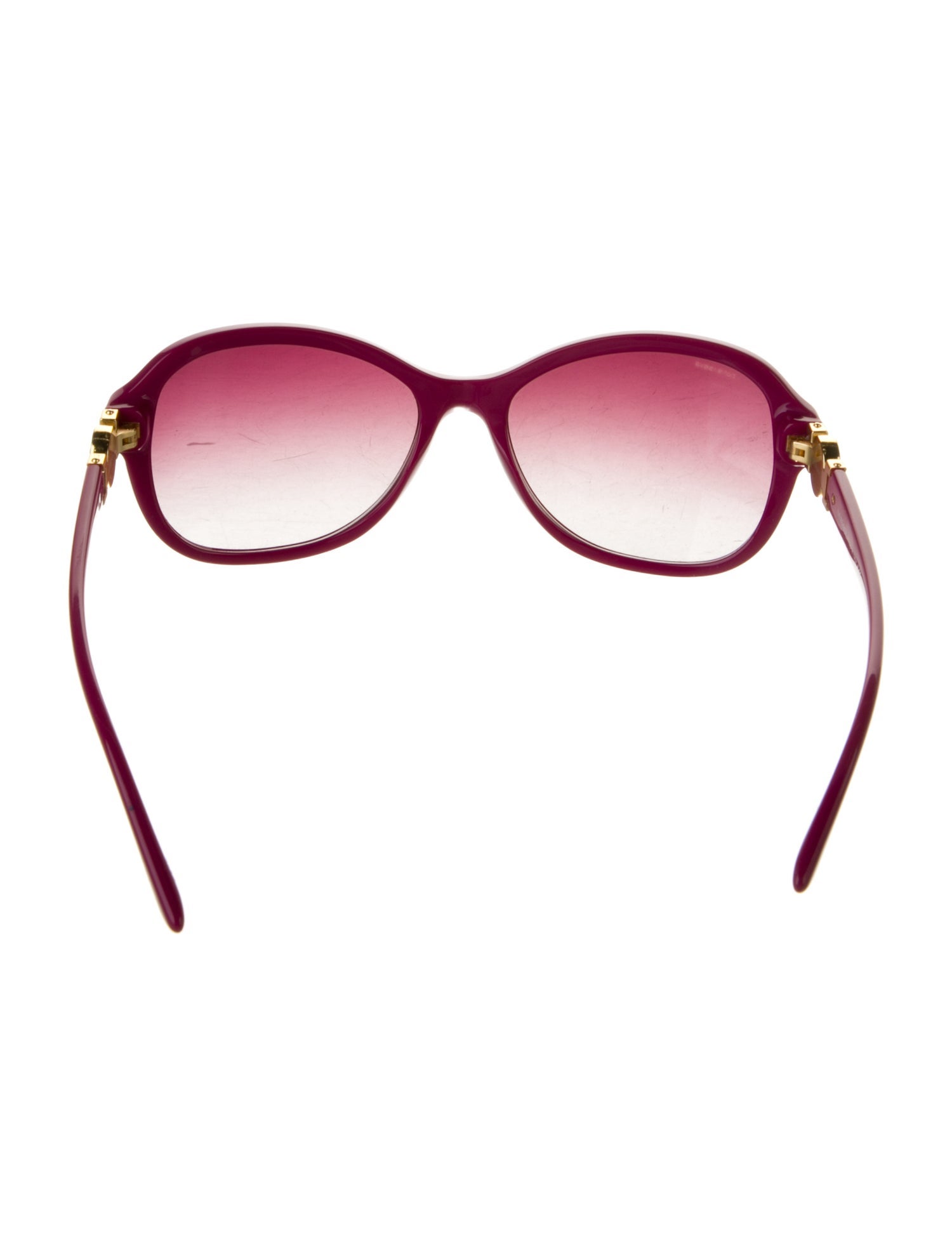 Versace Oversize Gradient Sunglasses