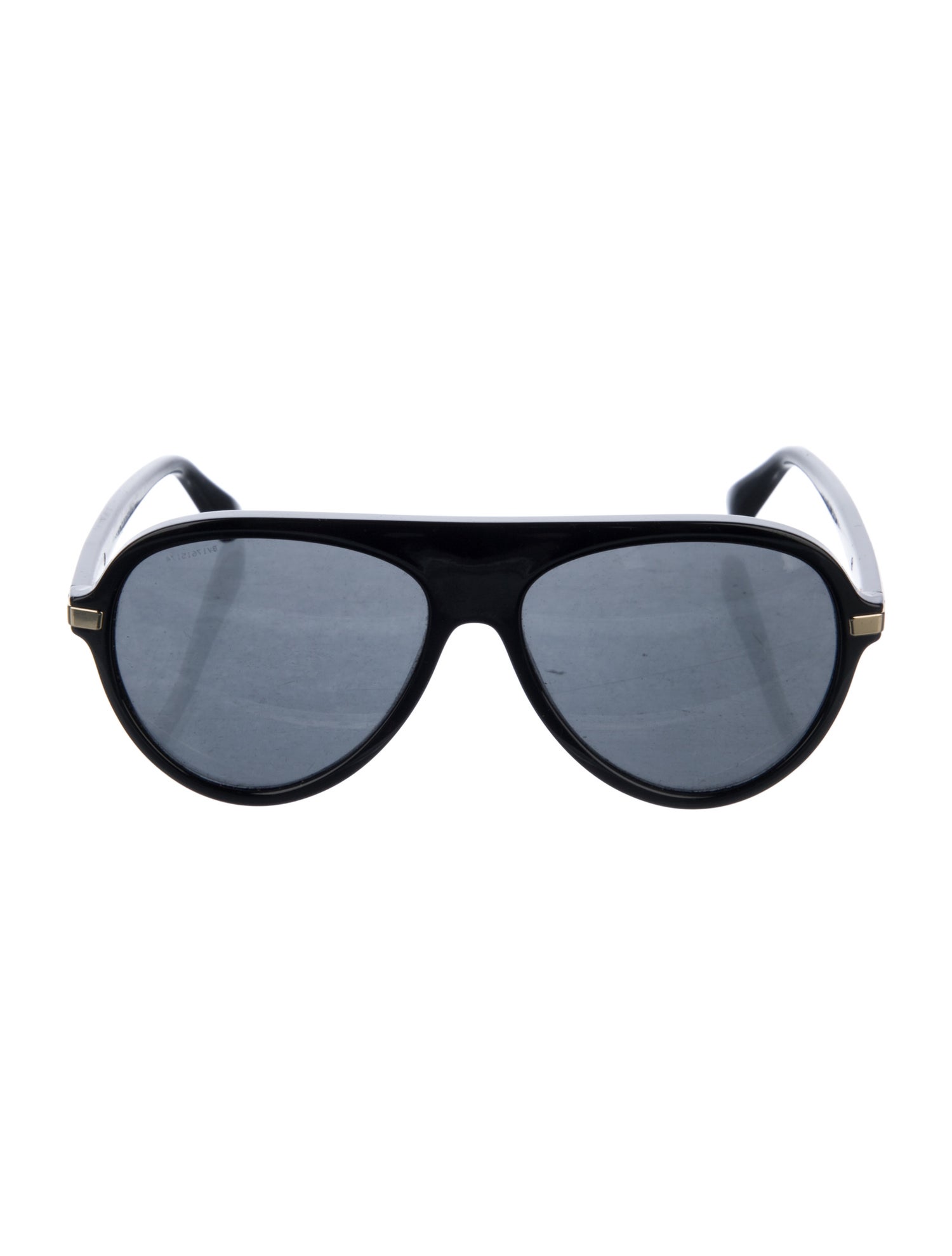 Versace Medusa Insignia Aviator Sunglasses