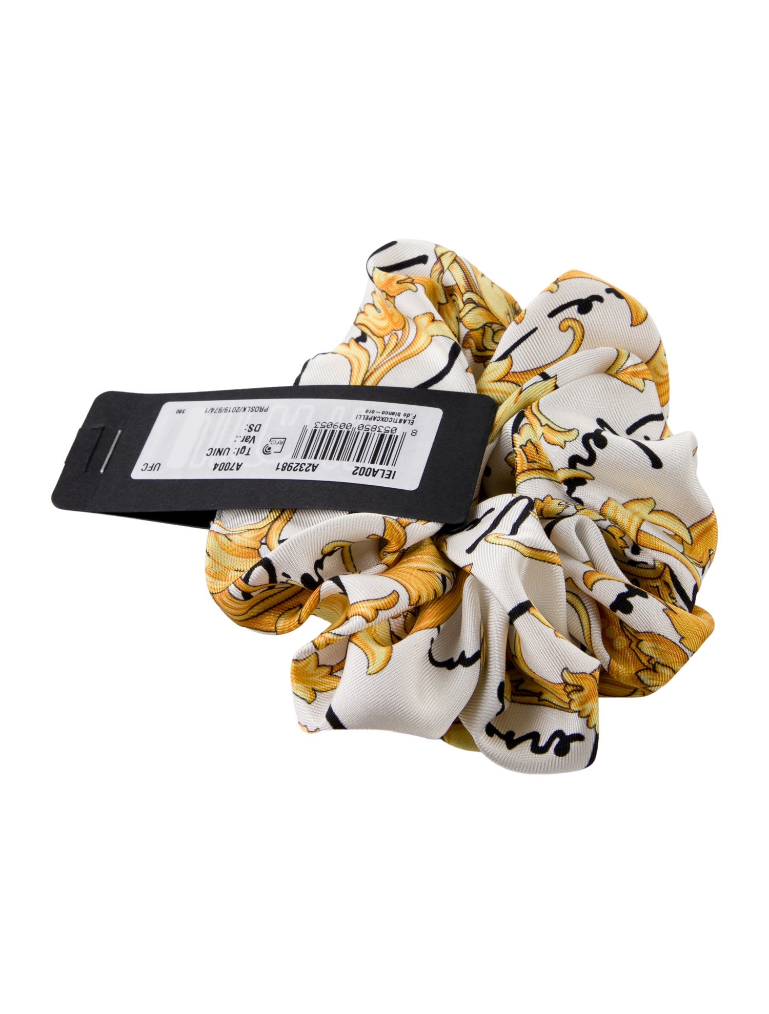 Versace Baroque Scrunchie w/Tags