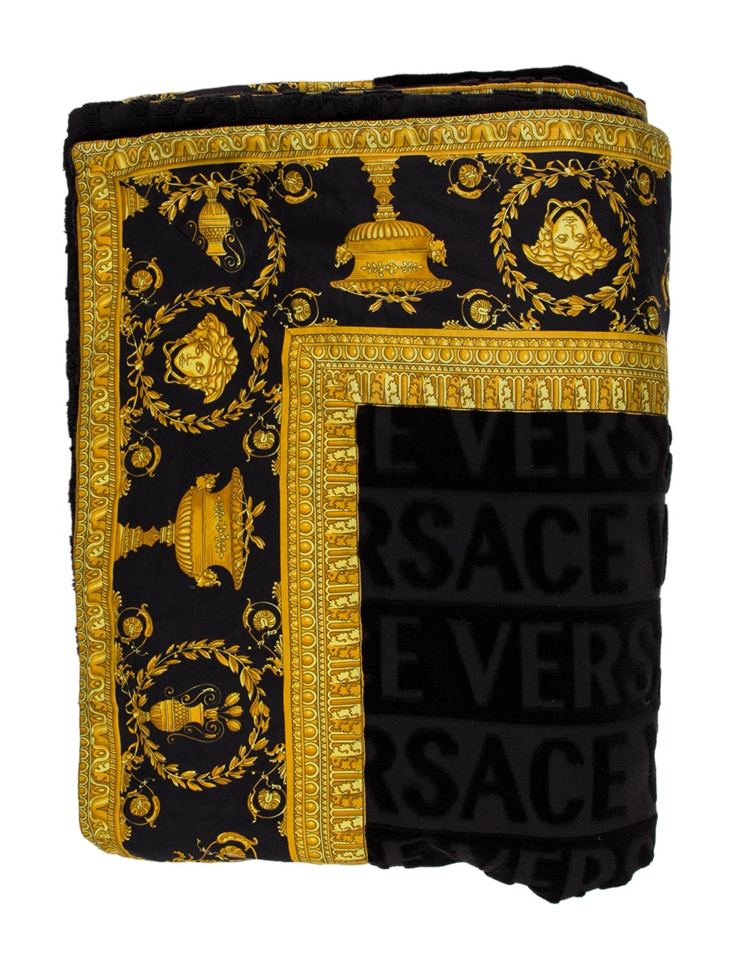 Versace I ♡ Baroque Beach Towel