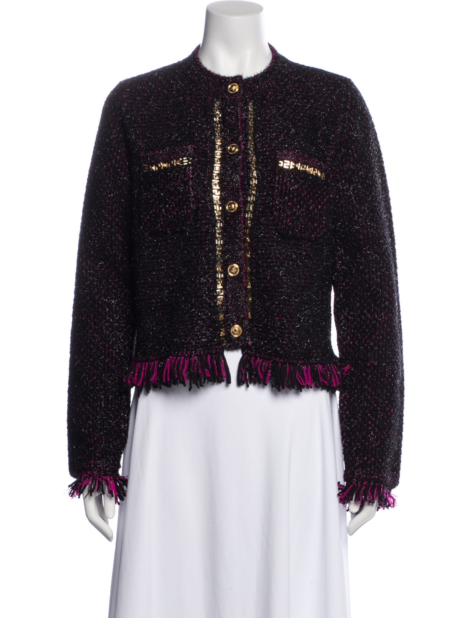 Versace Nylon Printed Jacket