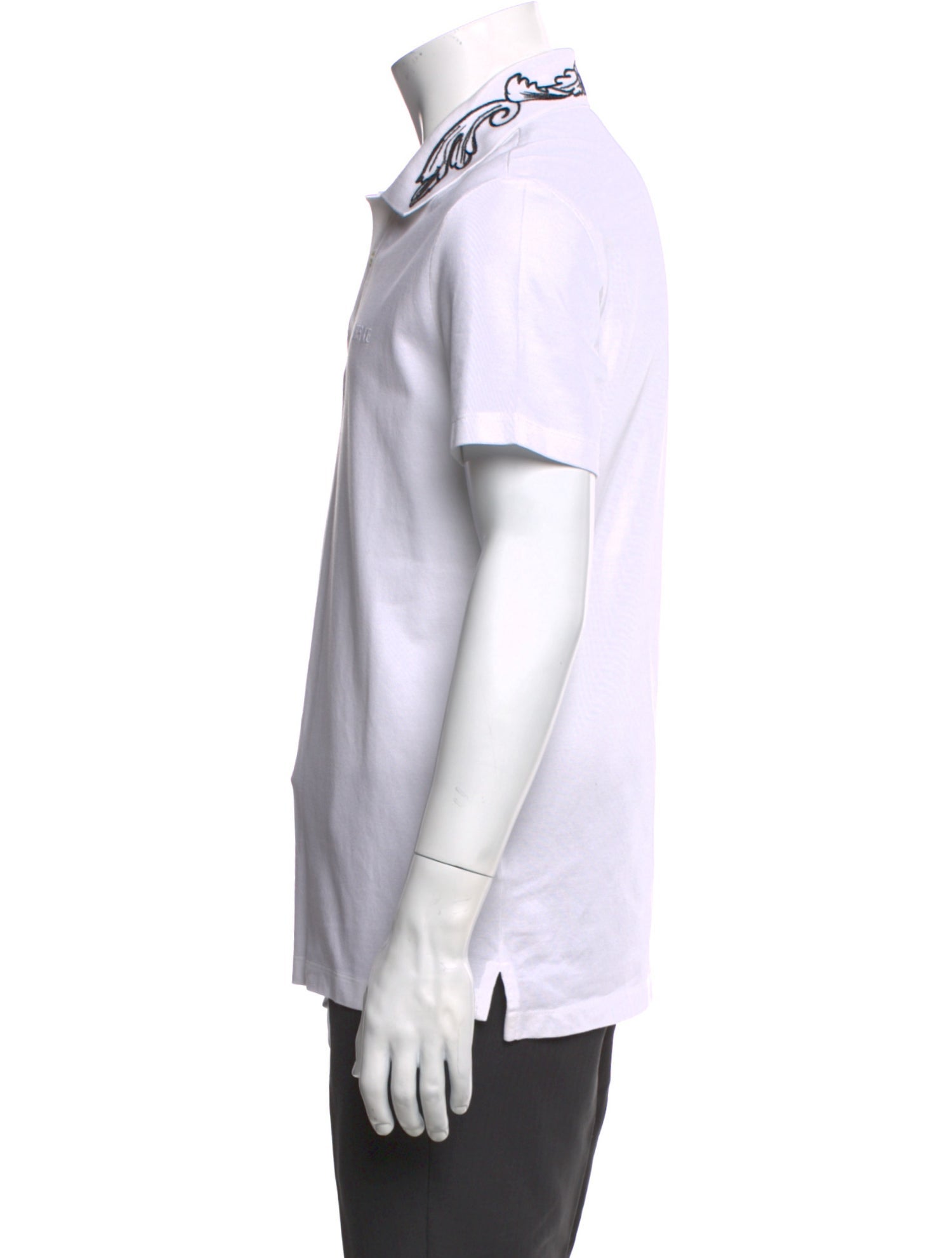 Versace Collar Short Sleeve Polo Shirt